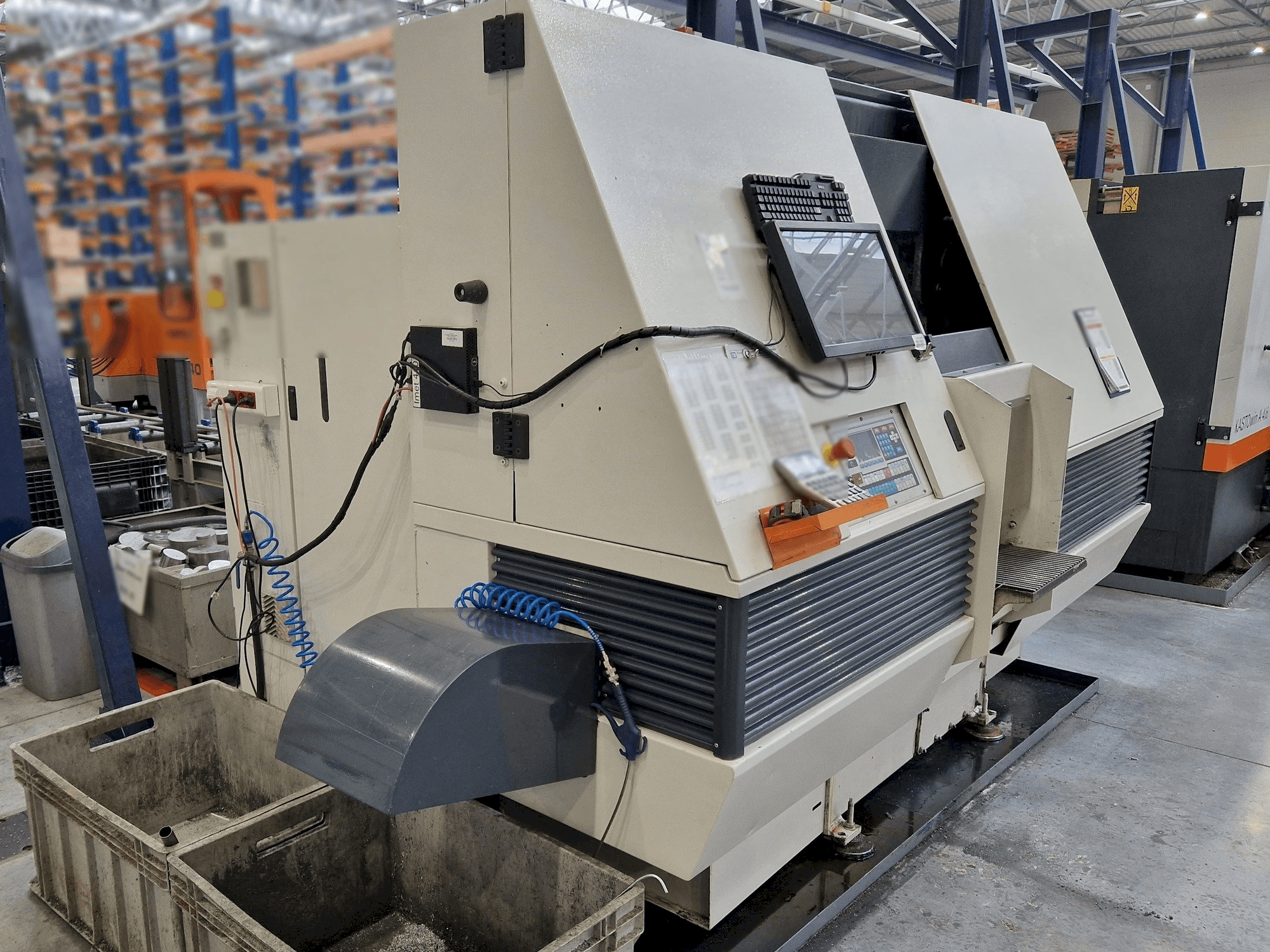 Frontansicht der Imet X-TECH 410 Maschine