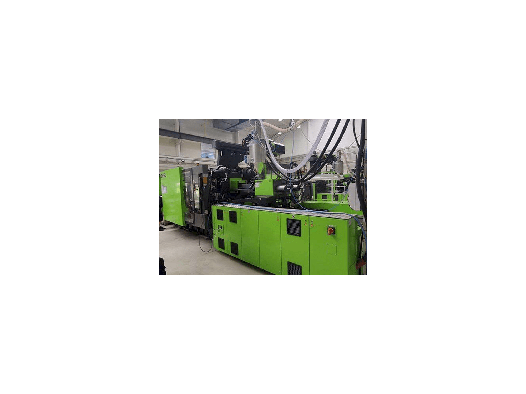 Frontansicht der Engel DUO 860/450 Maschine