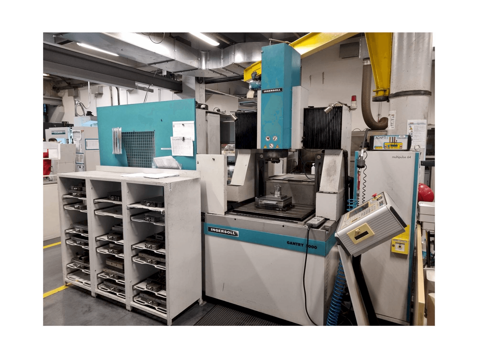 Frontansicht der OPS-INGERSOLL Gantry 5000 Maschine