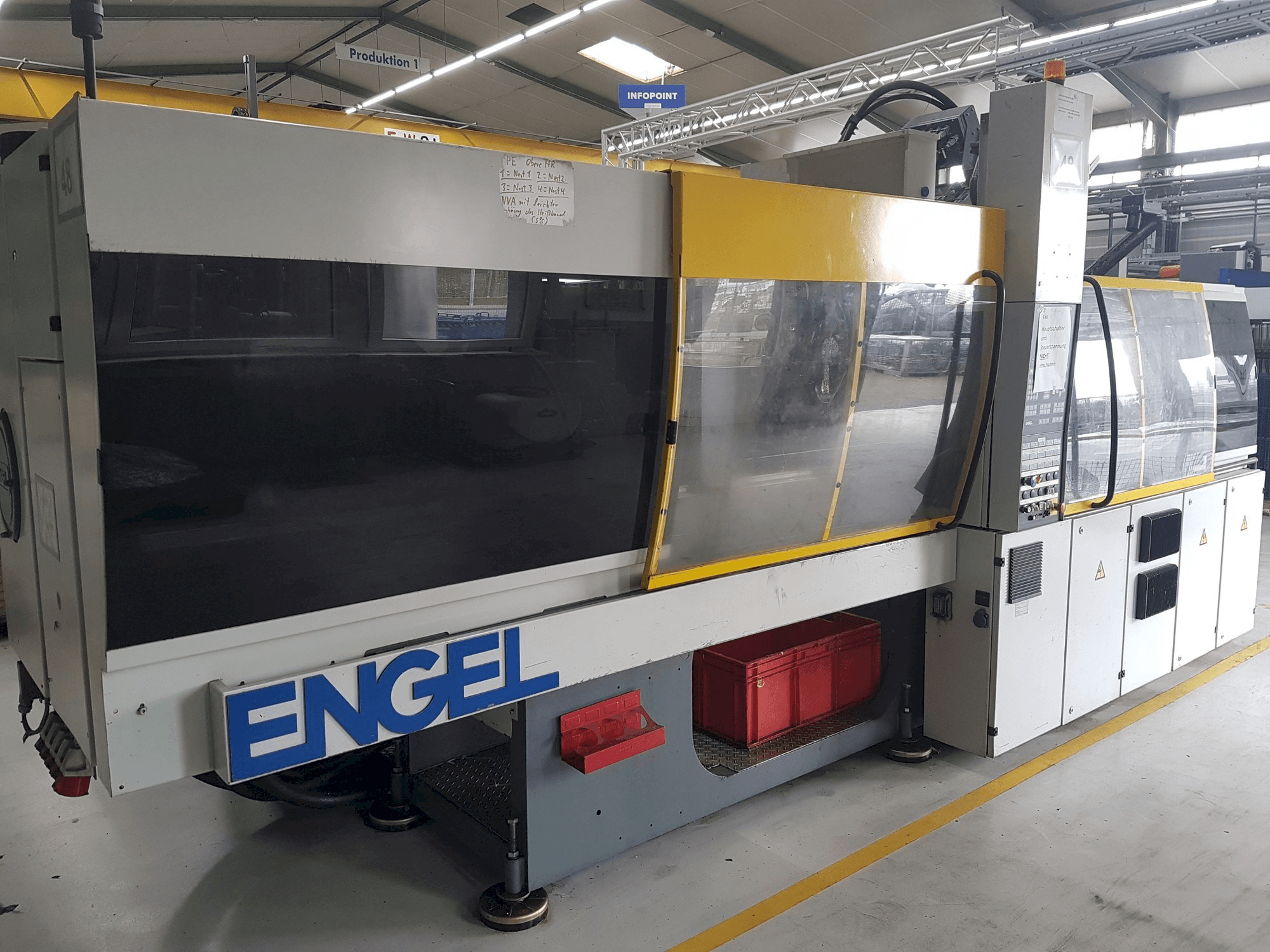 Frontansicht der Engel VICTORY 650H/330W/150 COMBI Maschine