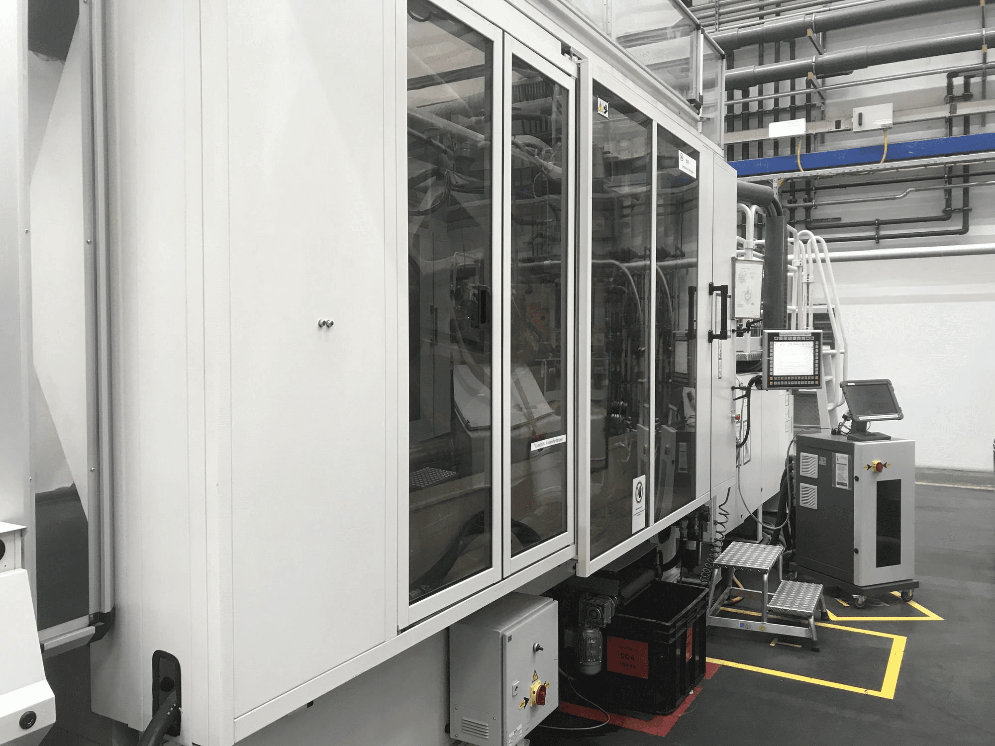 Linke Seitenansicht der Husky H500 RS 65/60 Maschine