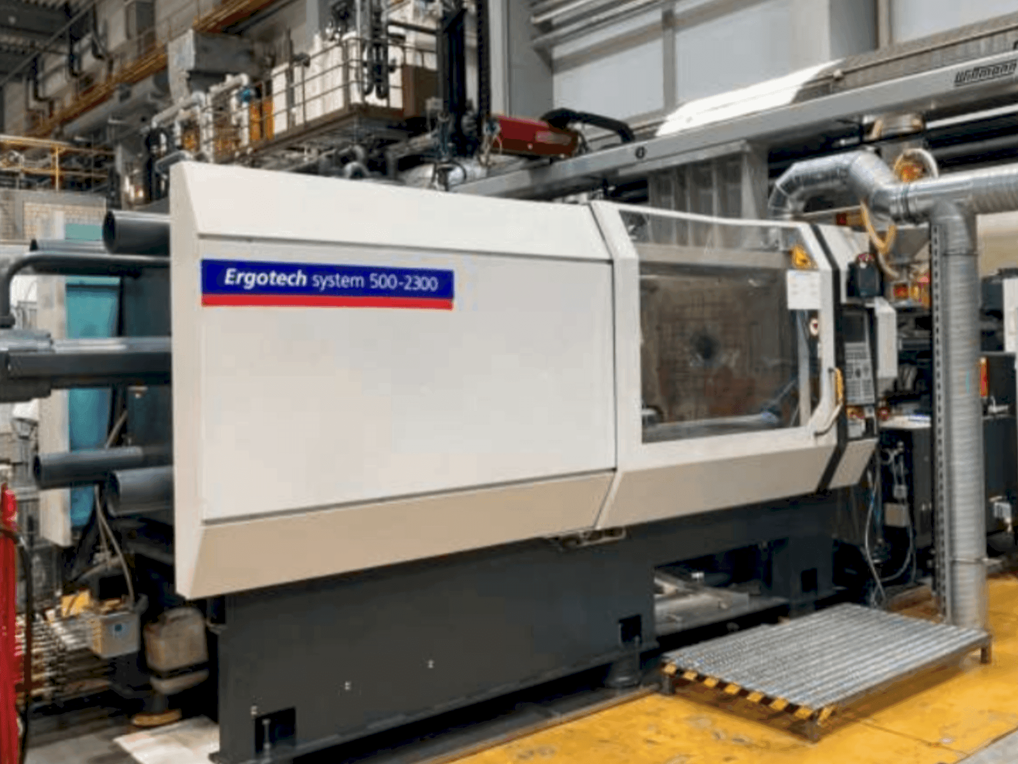 Frontansicht der DEMAG Ergotech 5000-2300 Maschine