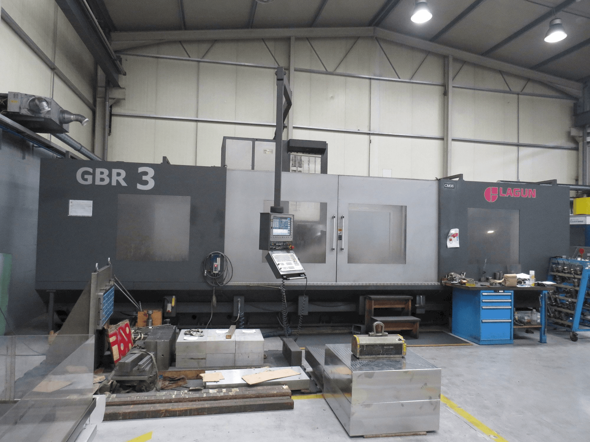 Frontansicht der LAGUN GBR3 Maschine