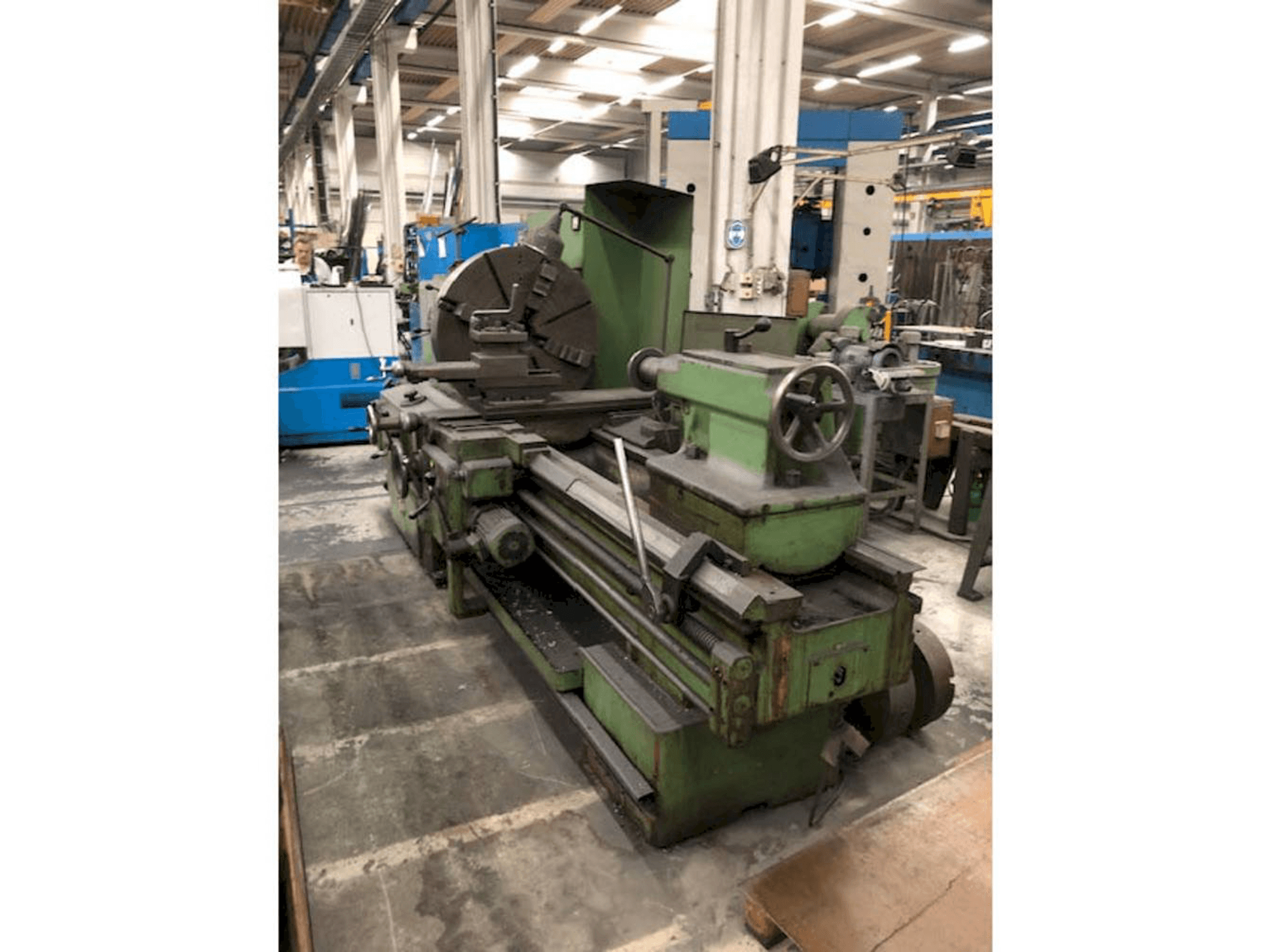 Frontansicht der DLZ 800 Maschine