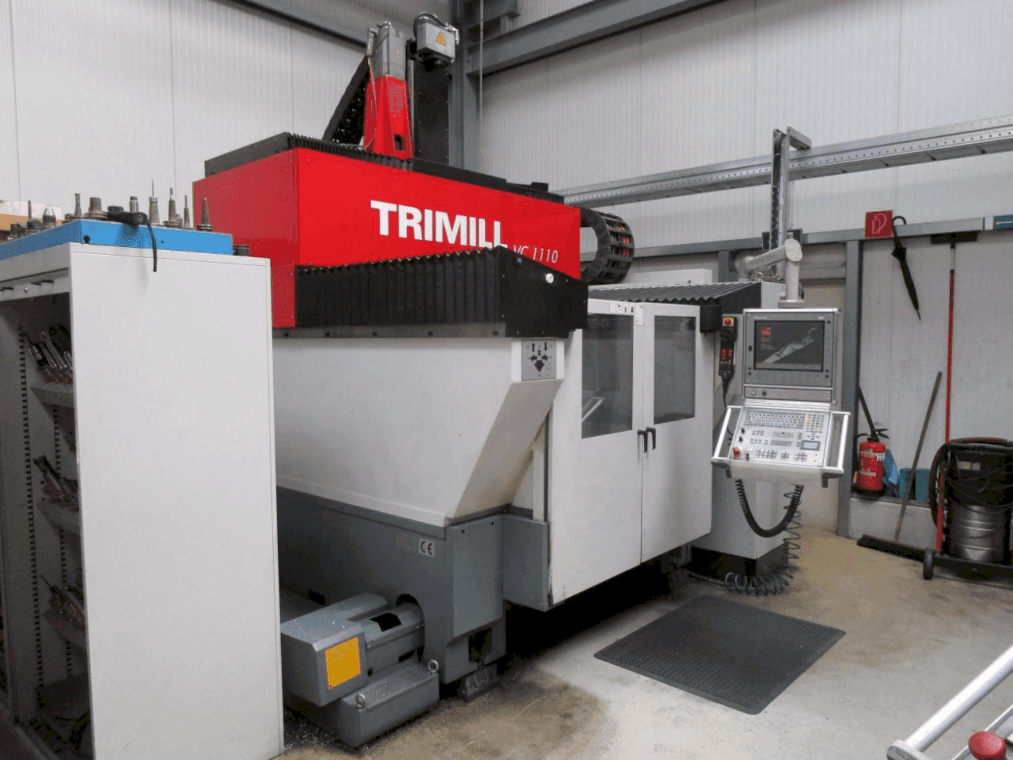 Frontansicht der TRIMILL VC1110 Maschine