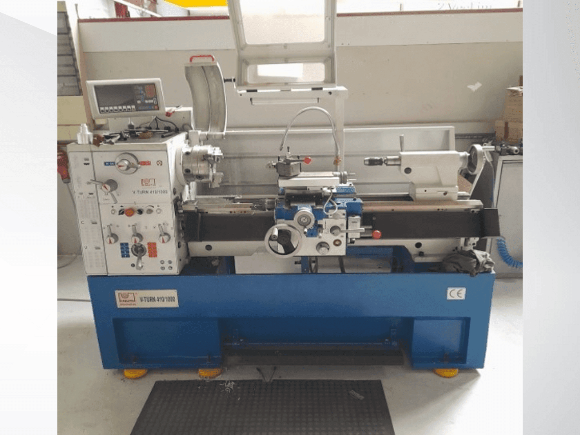 Frontansicht der KNUTH V-Turn 410/1000 Maschine