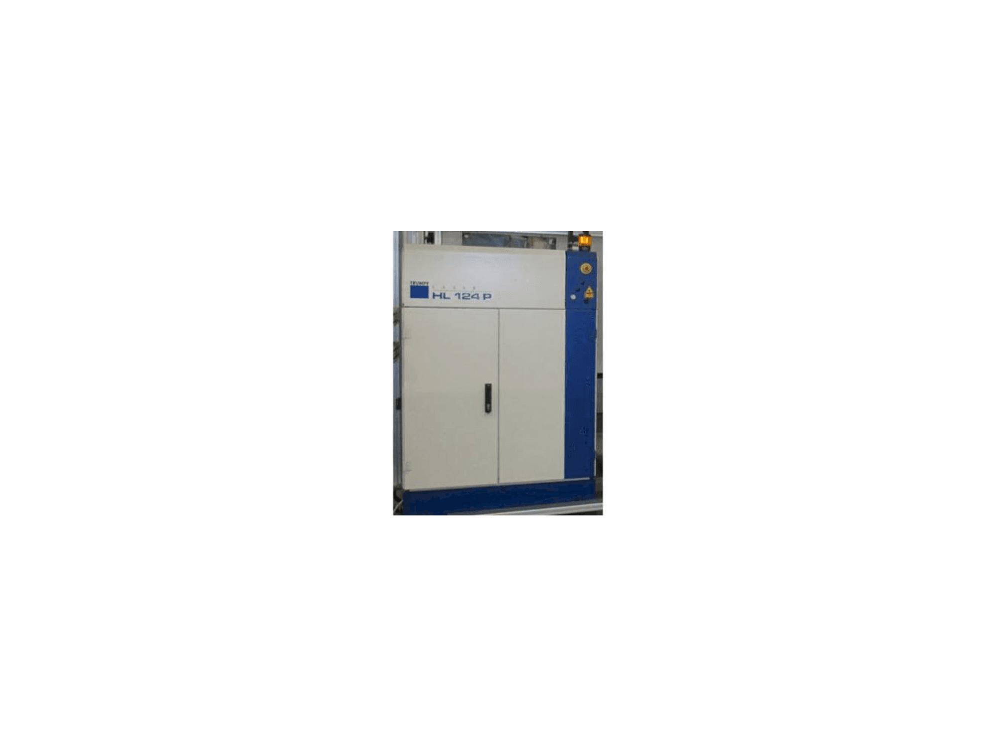 Frontansicht der Trumpf HL 124 P Maschine