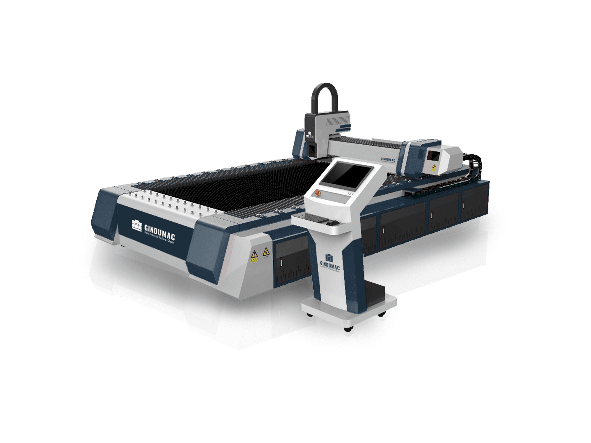 Rechte Ansicht der GINDUMAC TREND 3015-500R Maschine