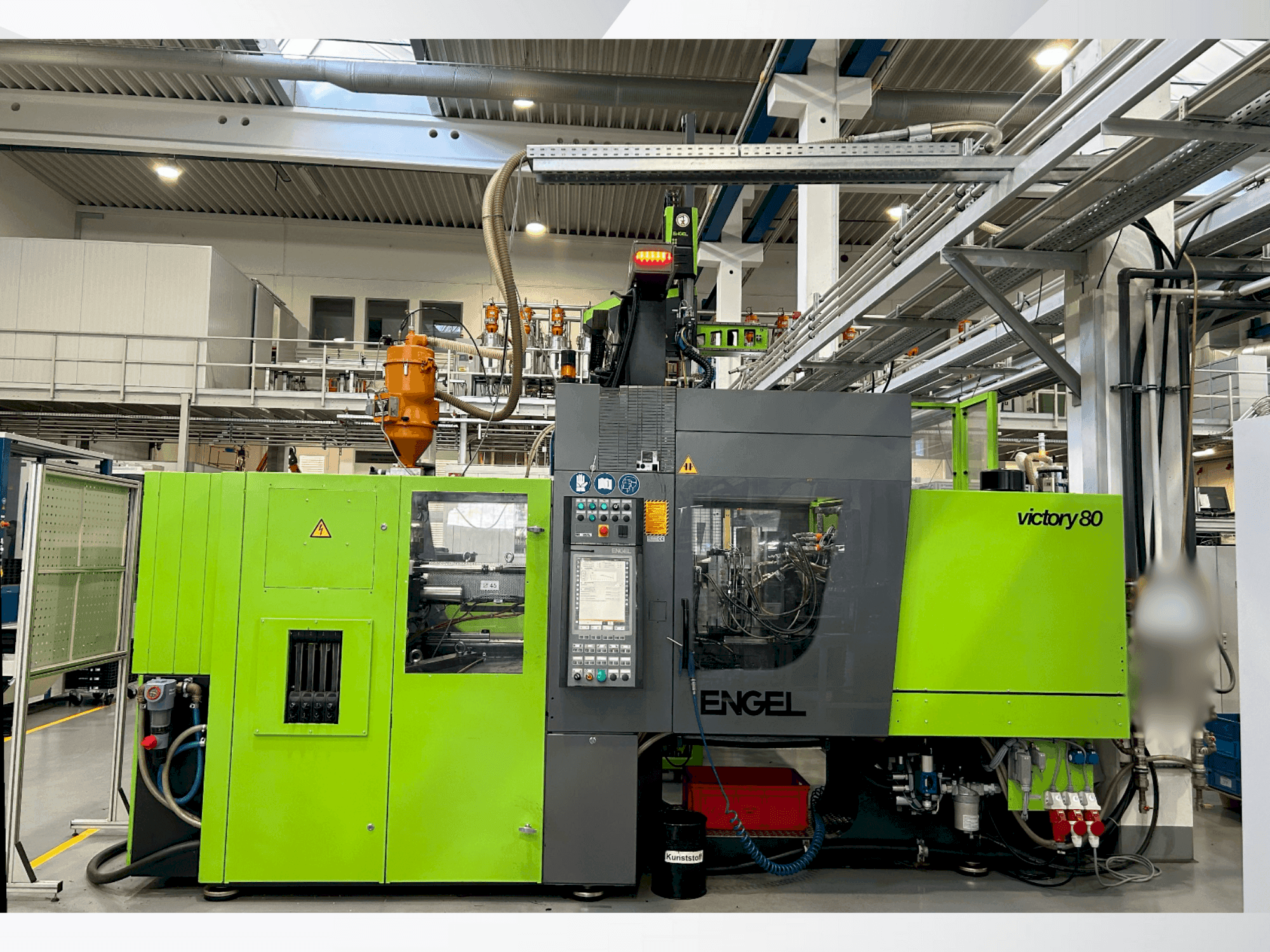 Frontansicht der Engel VICTORY 500/80 (2011) Maschine