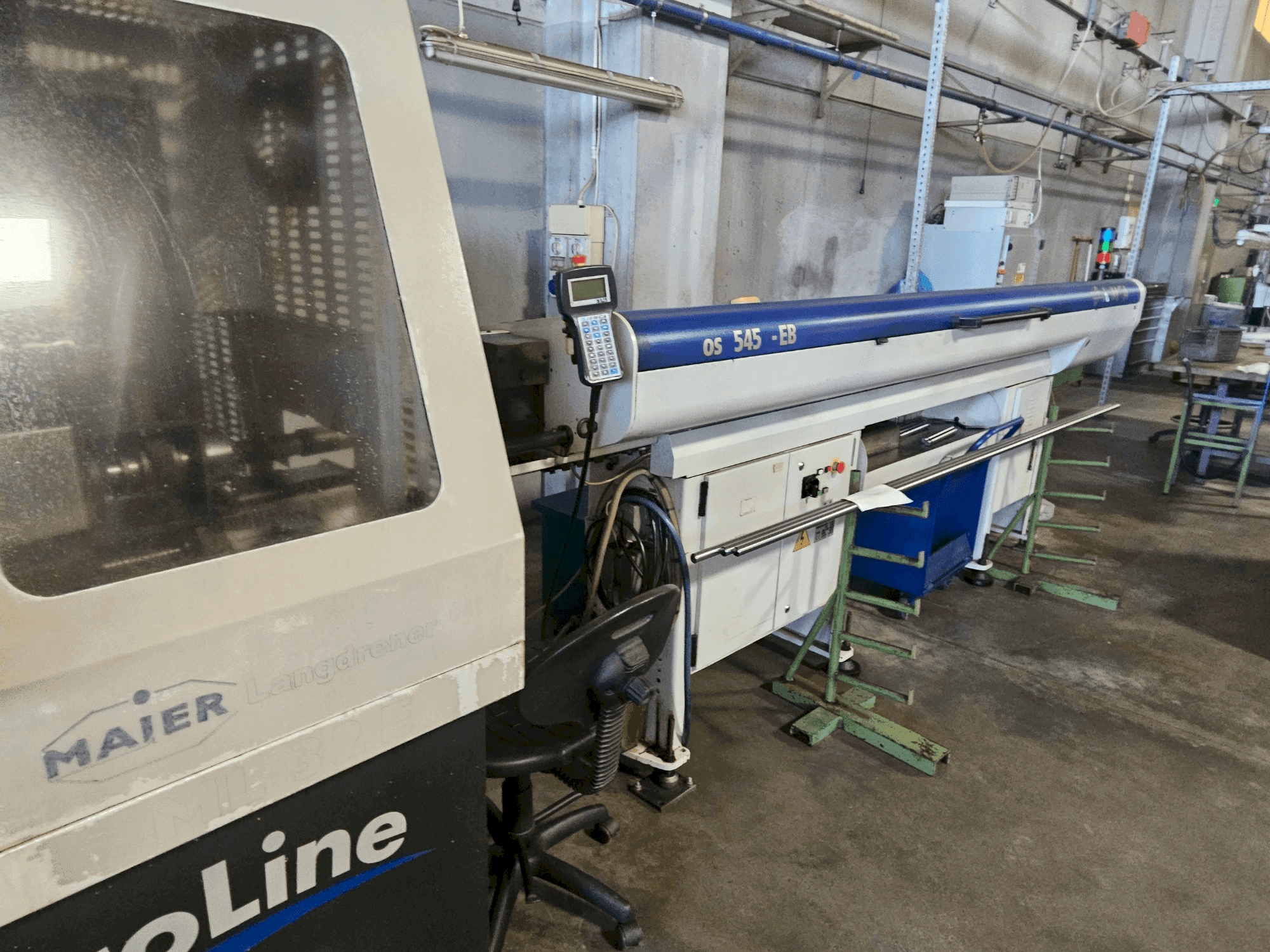 Frontansicht der Maier ML 32E Maschine