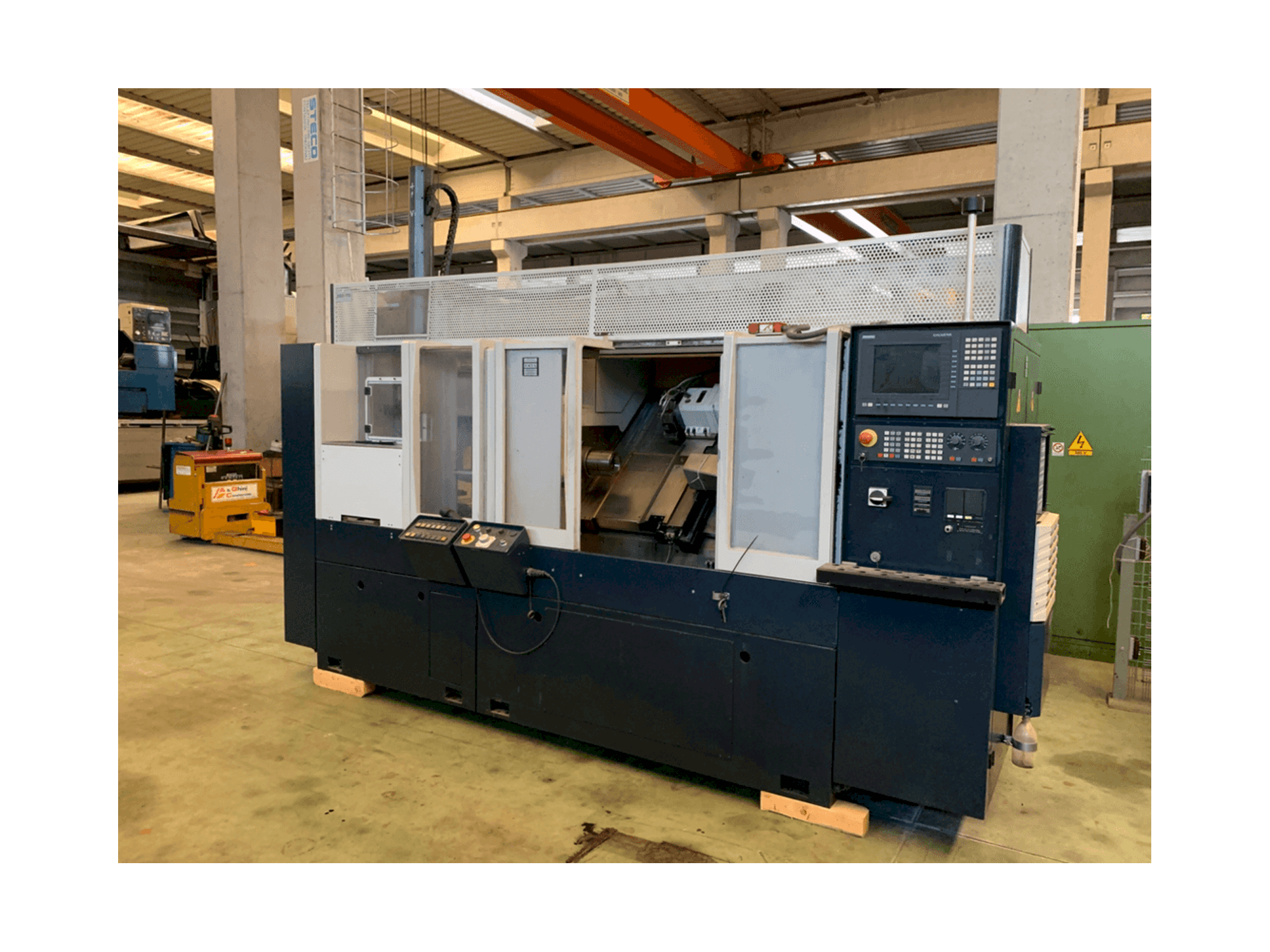 Frontansicht der SPINNER PD 48 Maschine