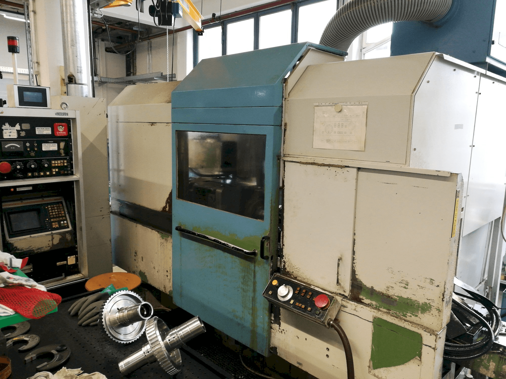 Linke Ansicht der Schaudt PF 5N 1000 Maschine