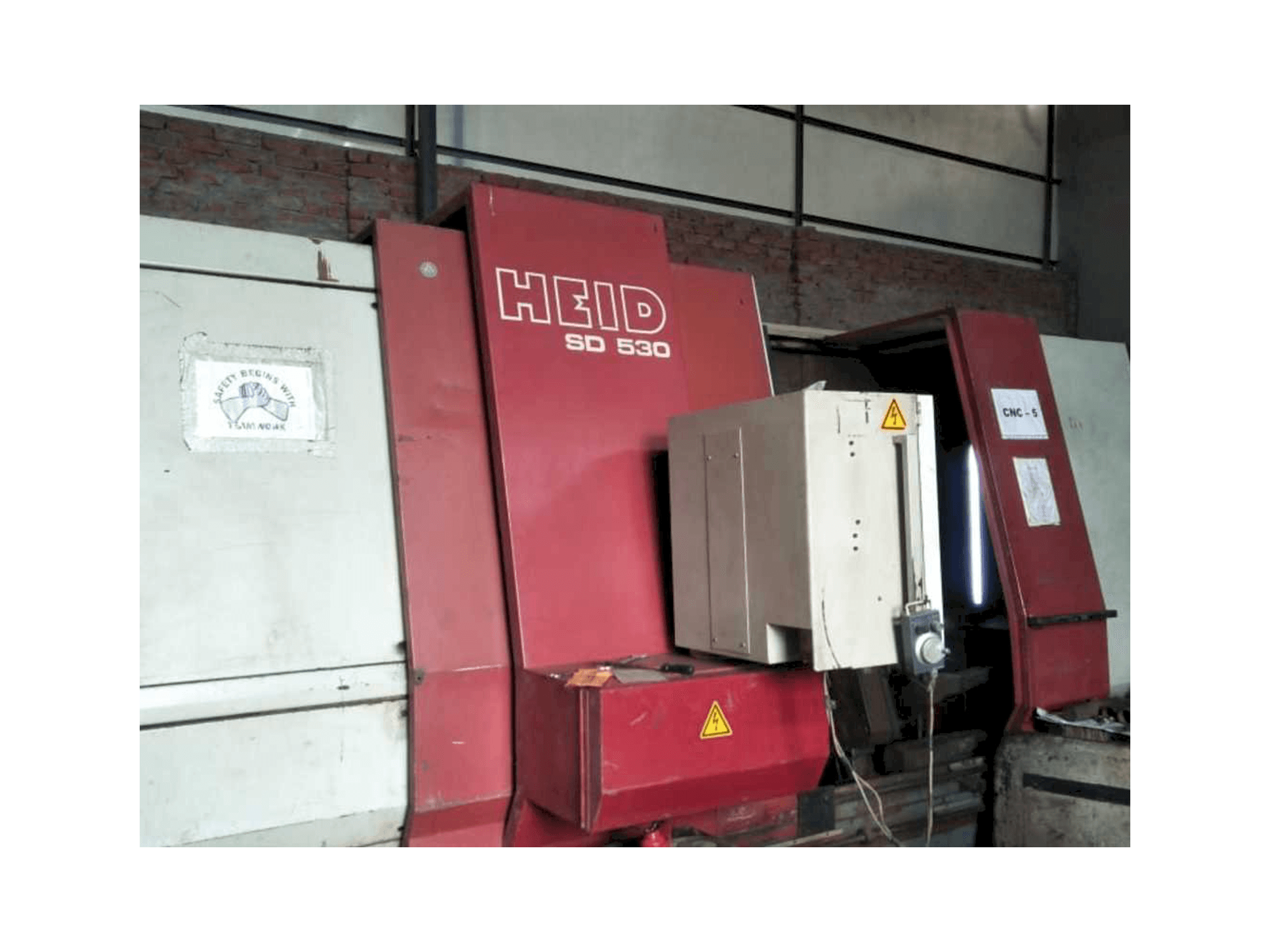 Frontansicht der HEID SD-530 Maschine