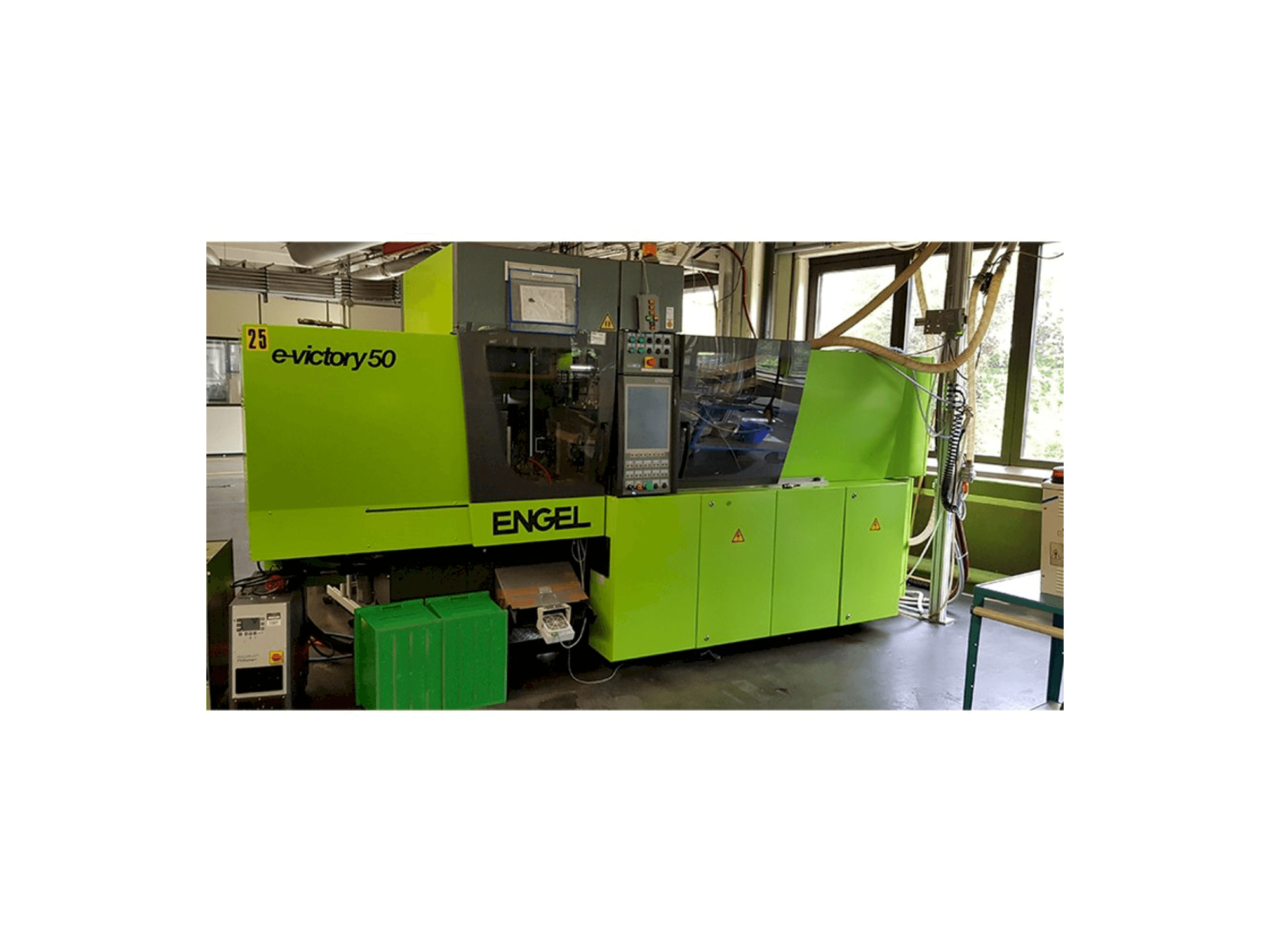 Frontansicht der ENGEL e-Victory 200/50 Maschine