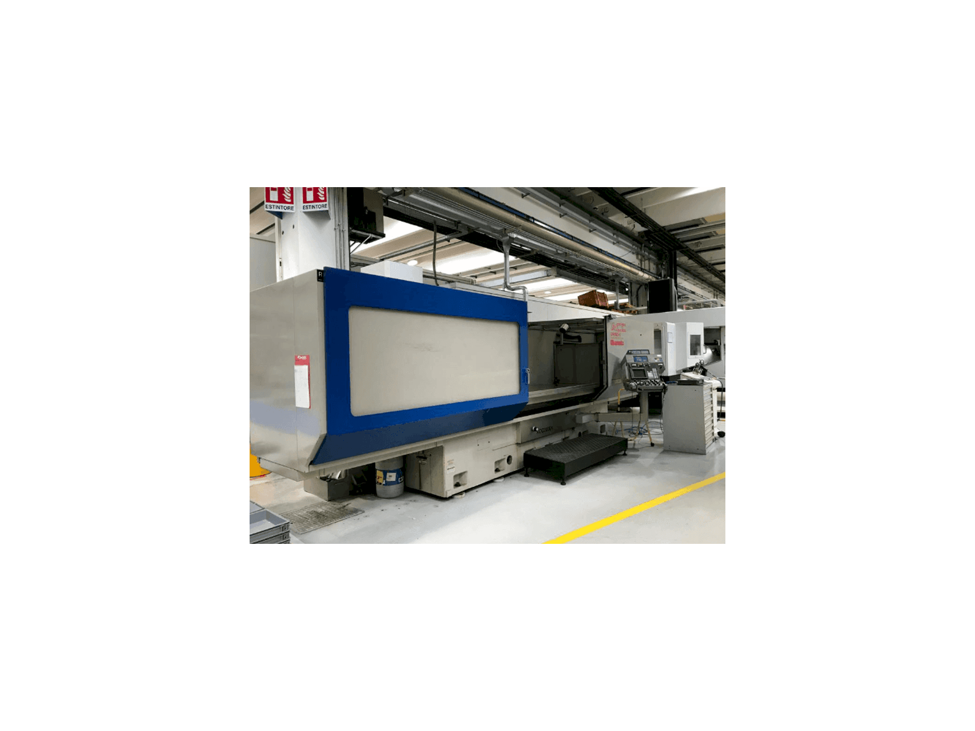 Linke Seitenansicht der OKAMOTO ACC 208ex Maschine