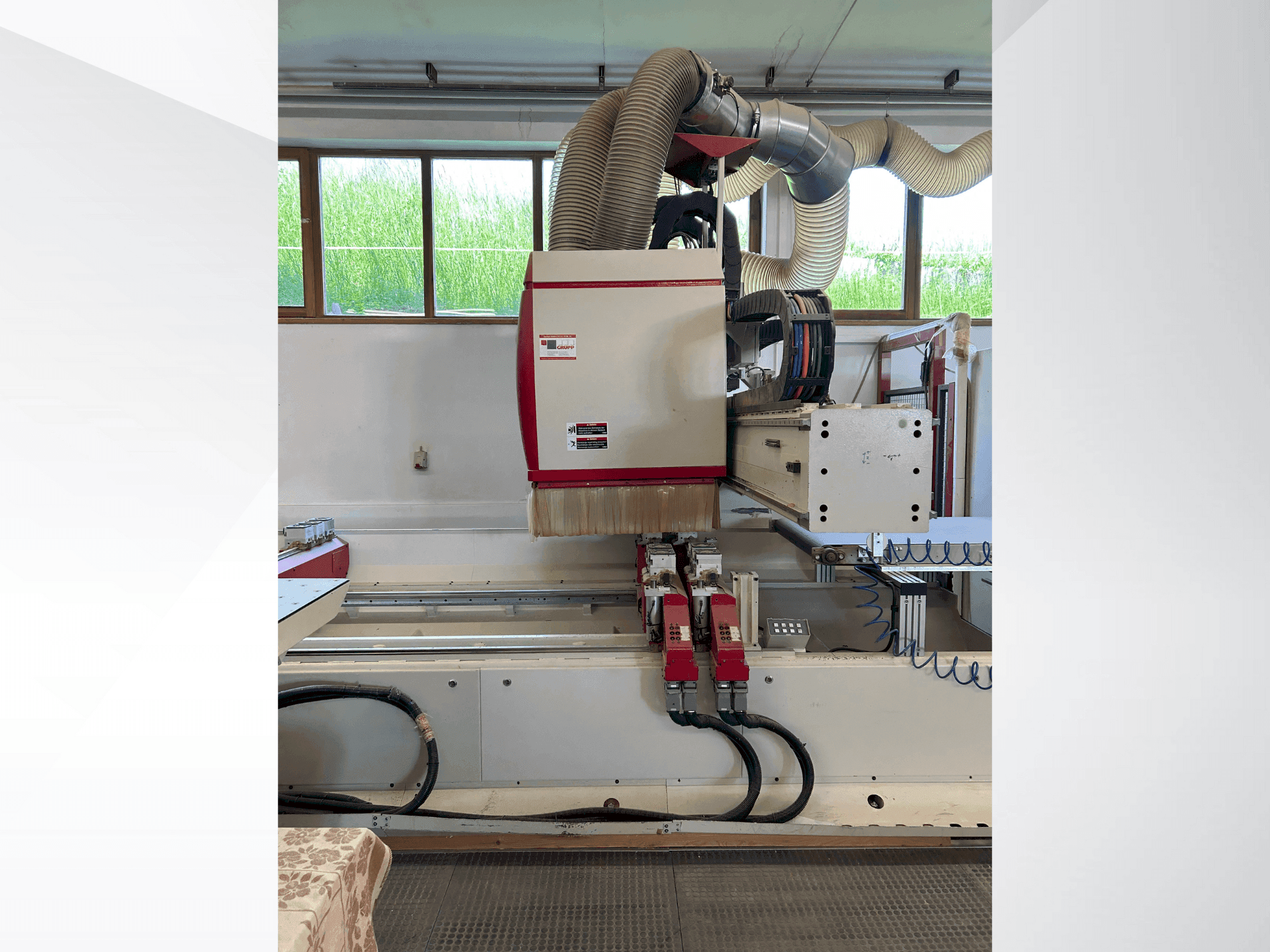 Frontansicht der IMA BIMA CUT 120/240 Maschine