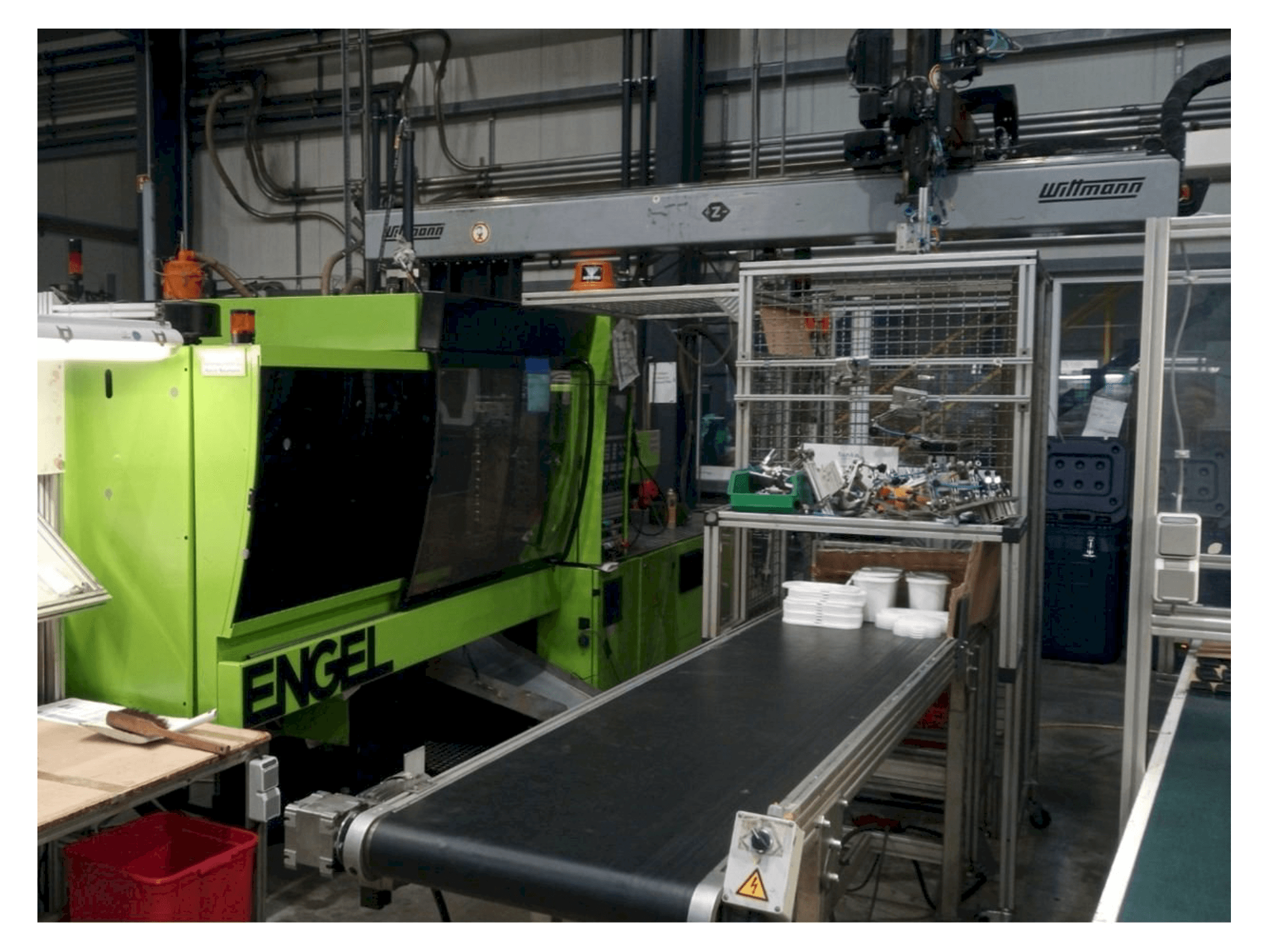 Frontansicht der Engel VICTORY 500/120 Phoenix Maschine