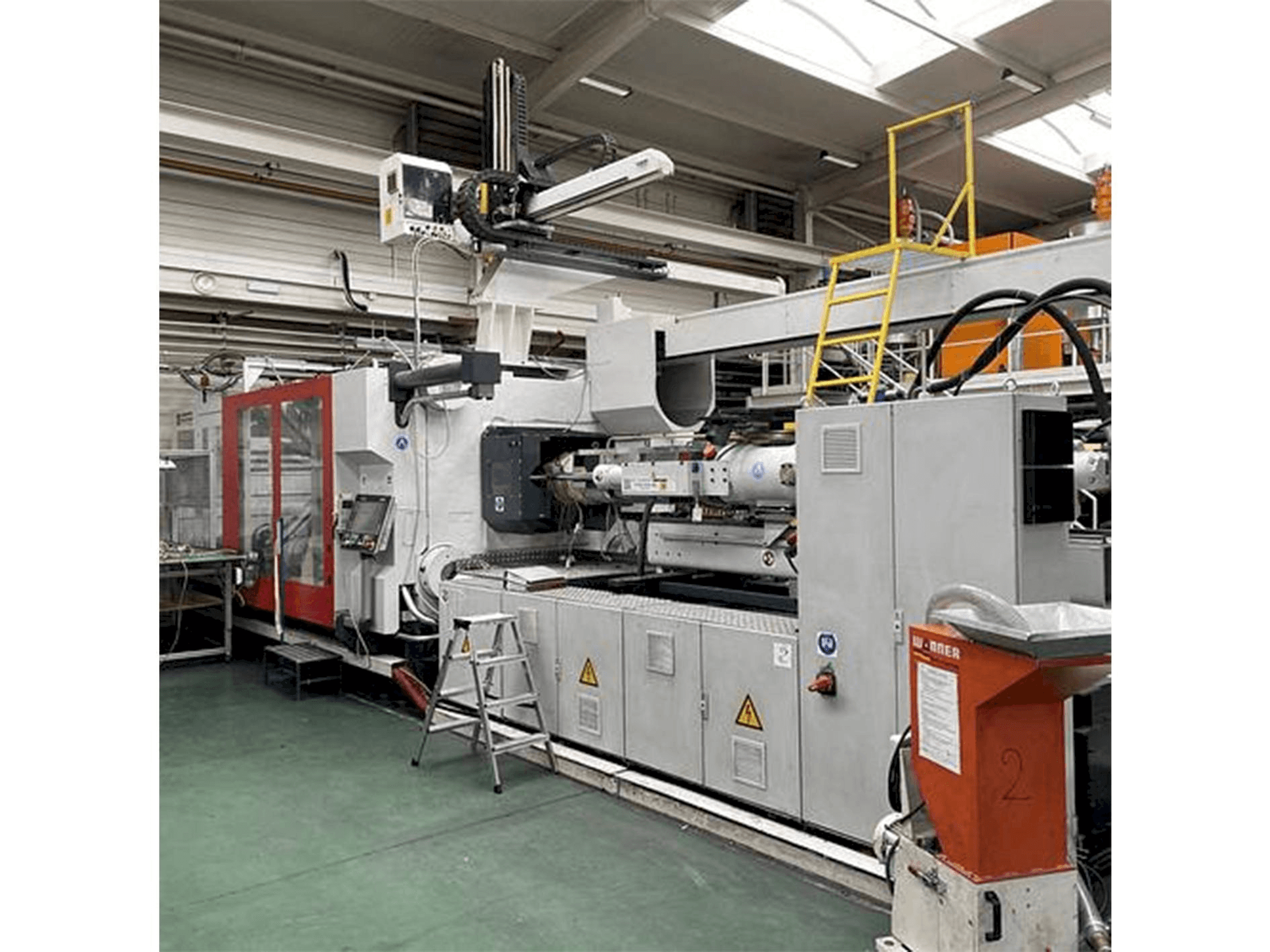 Frontansicht der Ferromatik Maxima MM 1000-4880 Maschine