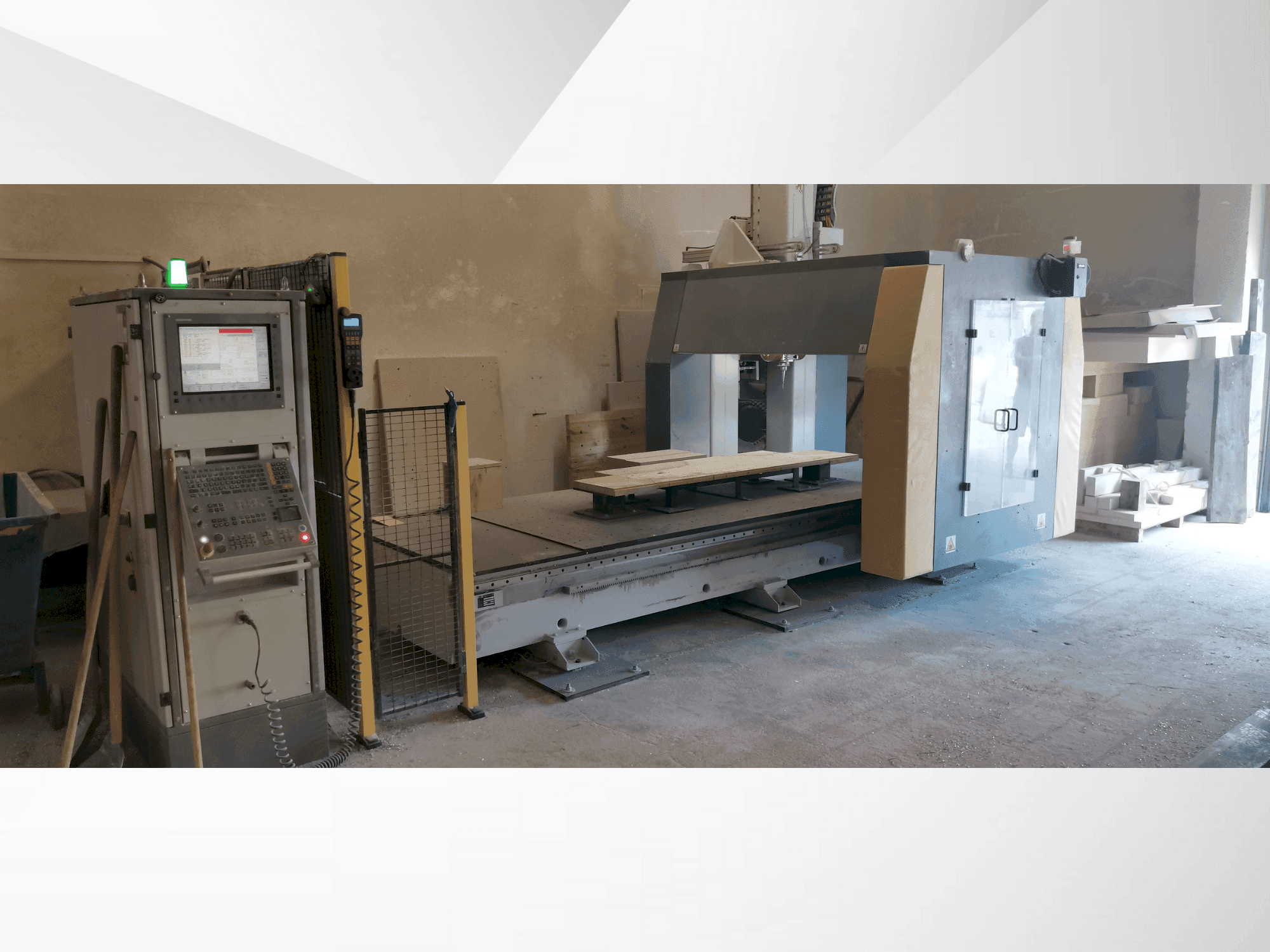 Frontansicht der Sahos Dynamic FC 3000 Maschine