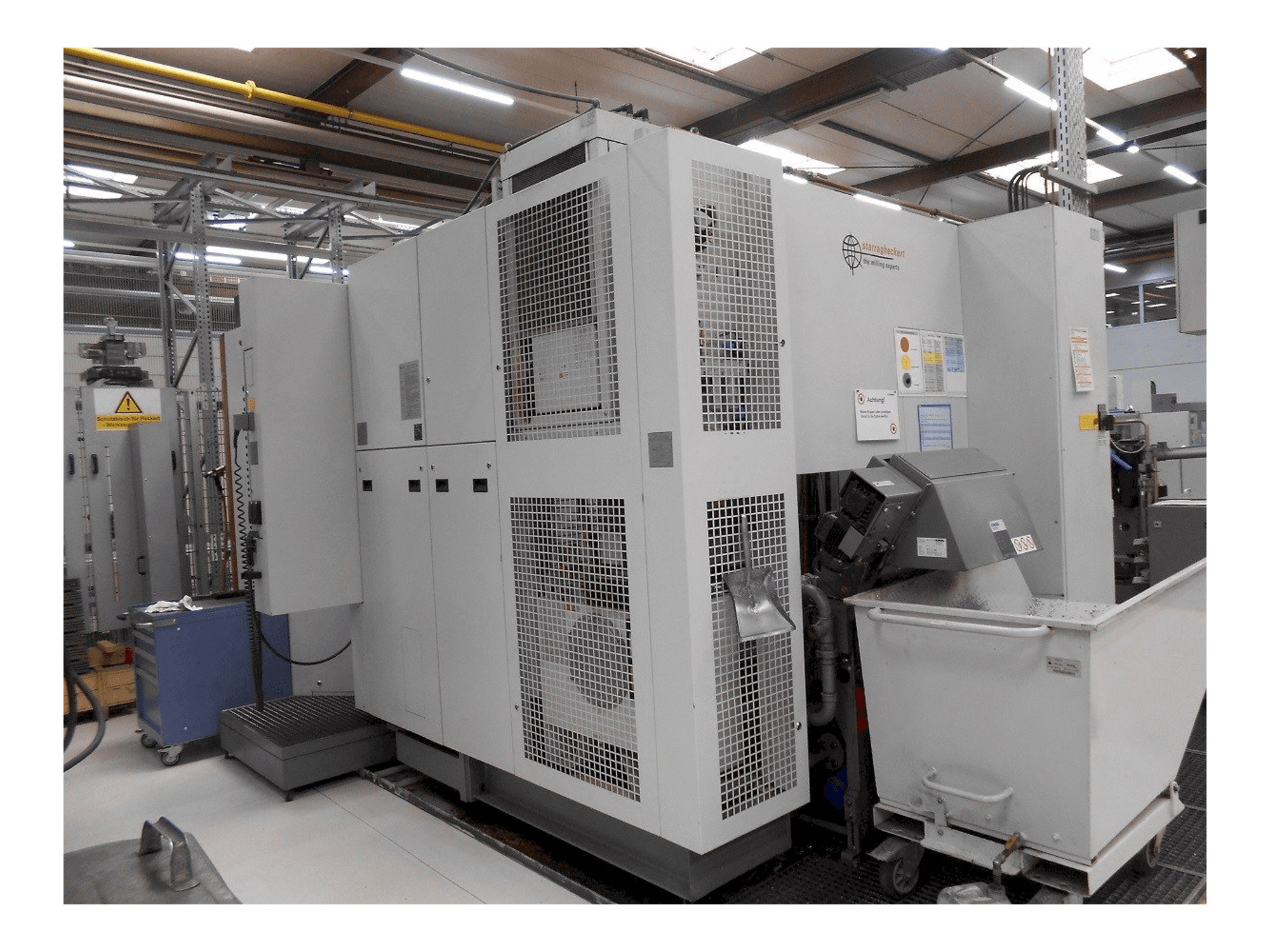 Linke Seitenansicht der Heckert HEC 500 D XXL Maschine