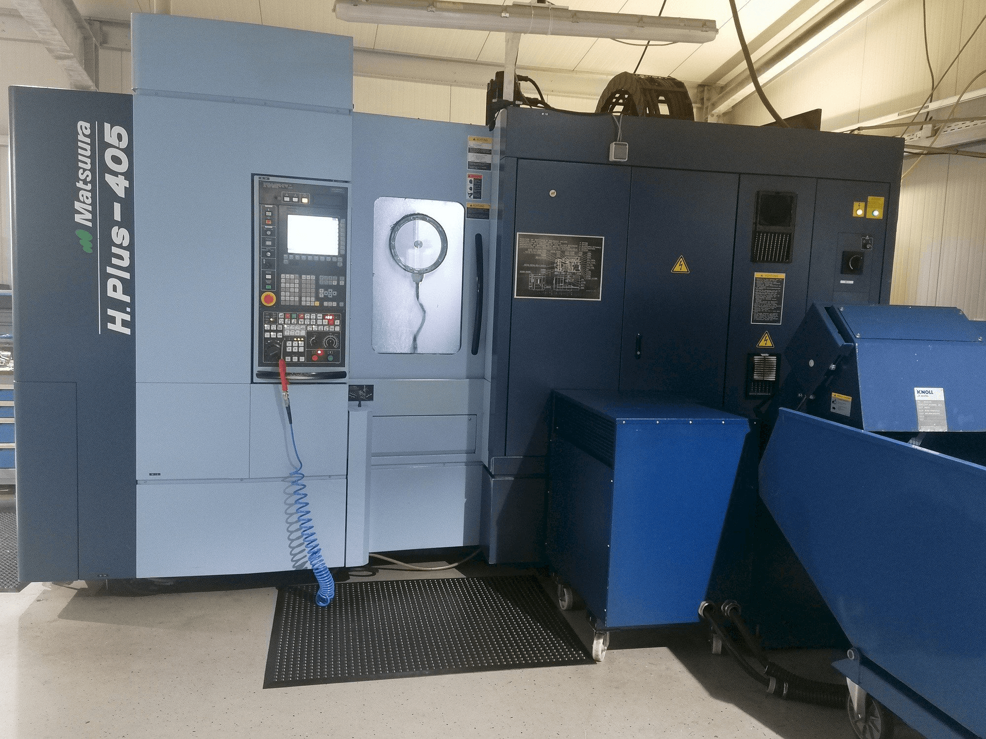 Frontansicht der Matsuura H-PLUS-405 Maschine