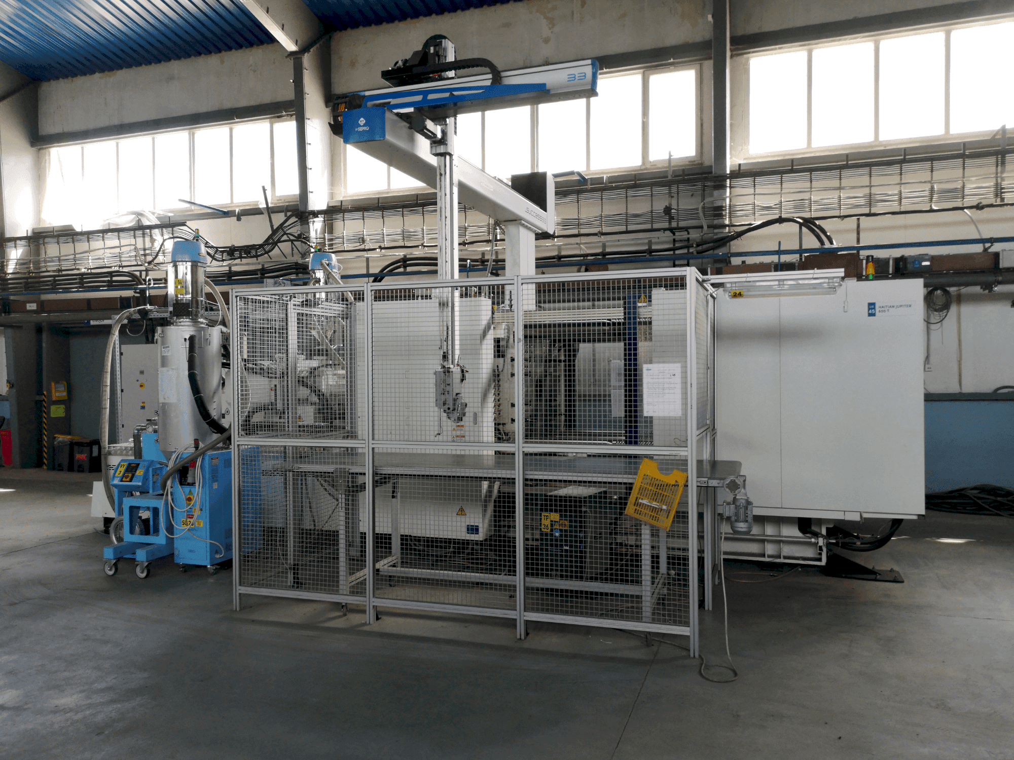 Frontansicht der HAITIAN Jupiter 650 II Maschine