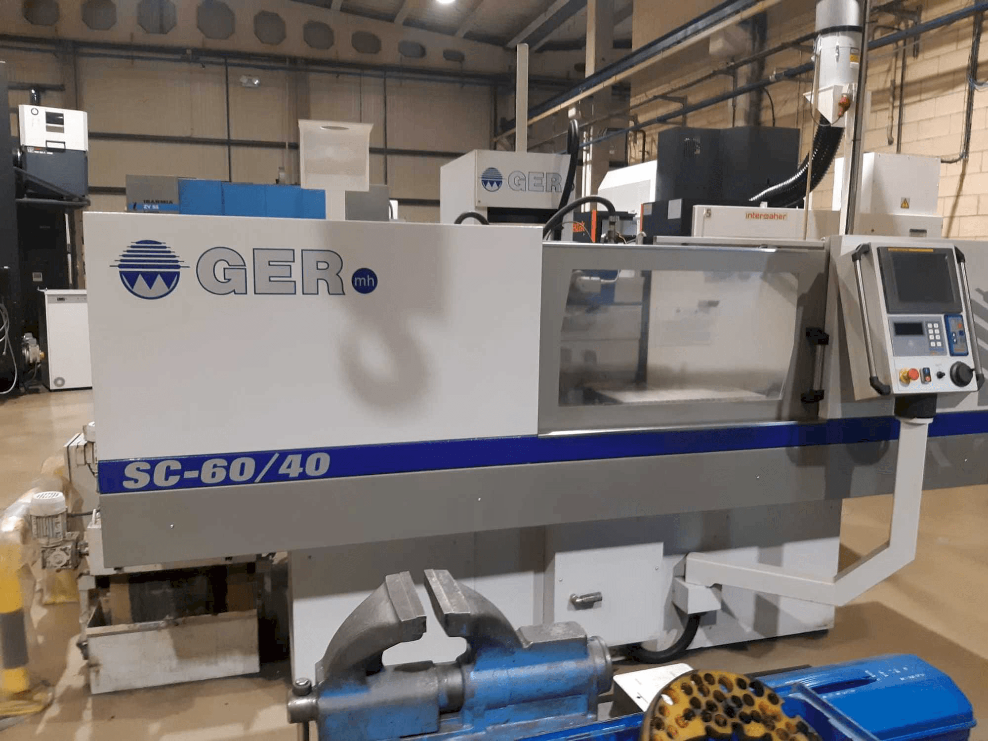 Frontansicht der GER SC-60/40 Maschine