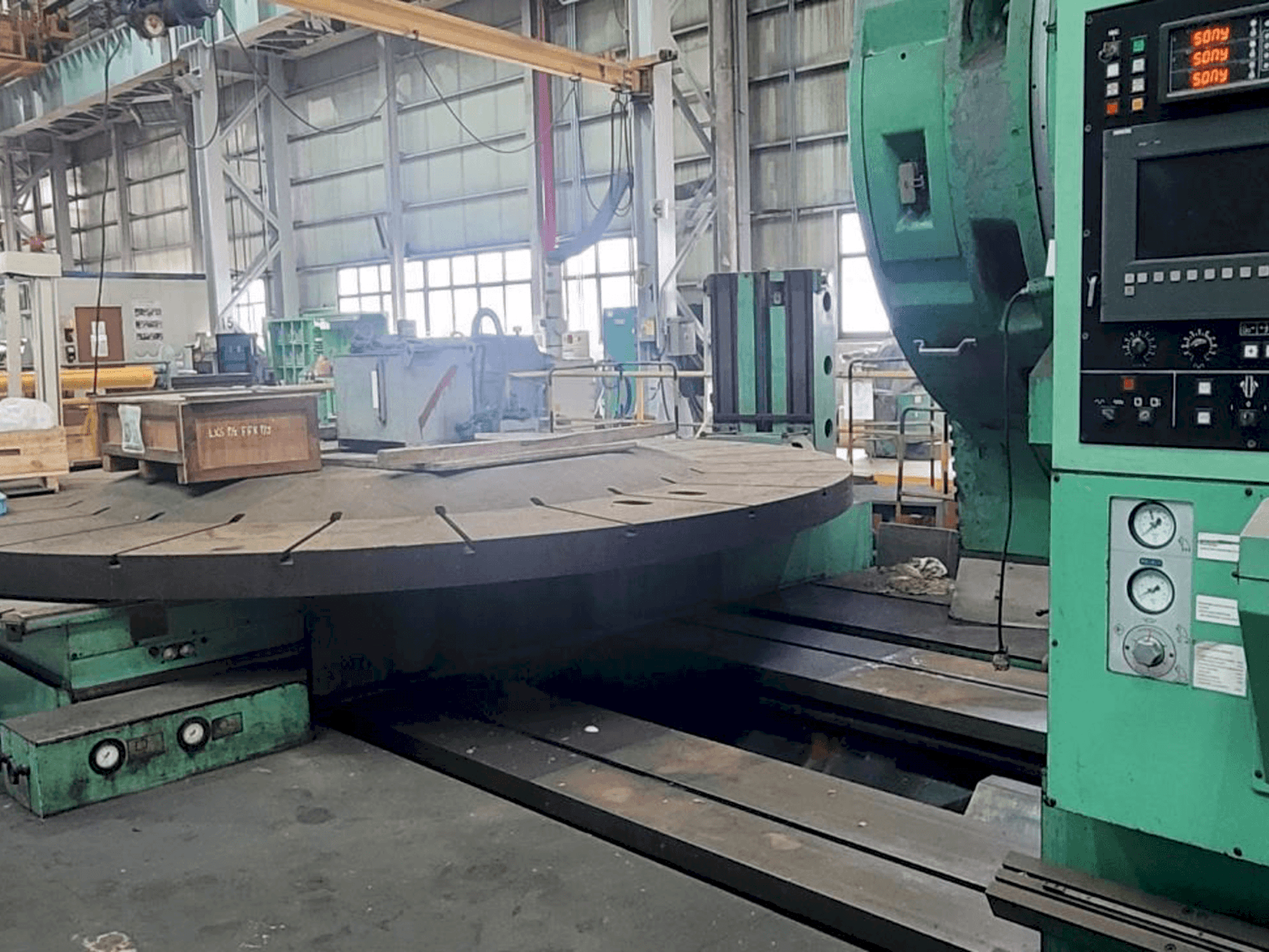 Frontansicht der MAAG SH-600 Maschine