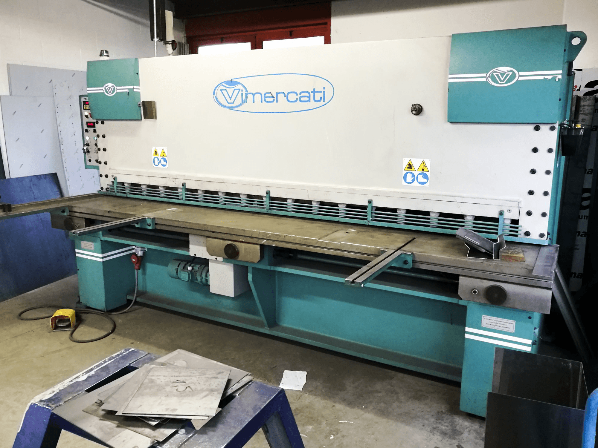 Rechte Ansicht der Vimercati CSI 3050x6 Maschine