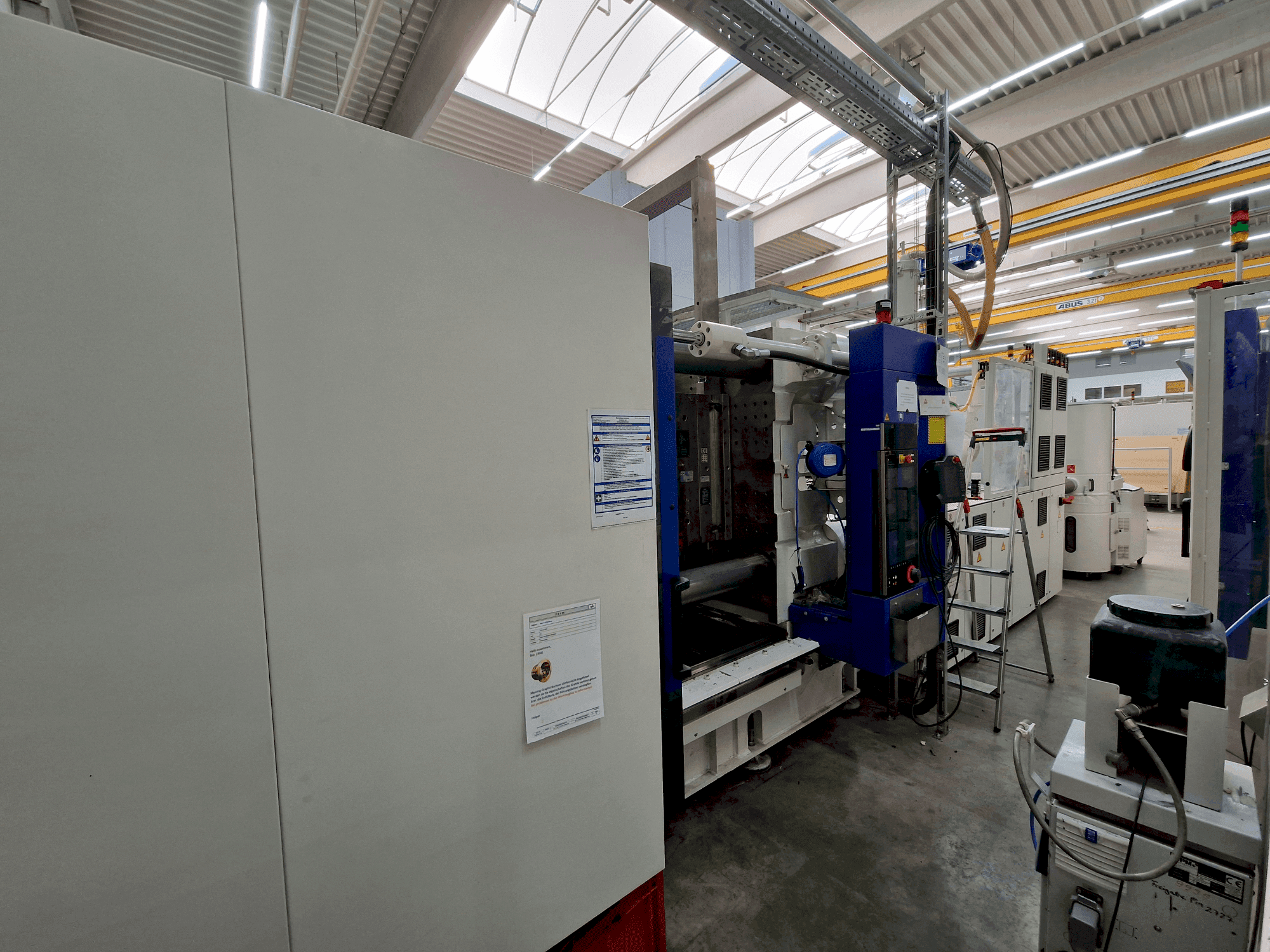 Frontansicht der Engel duo 2400/650 Maschine