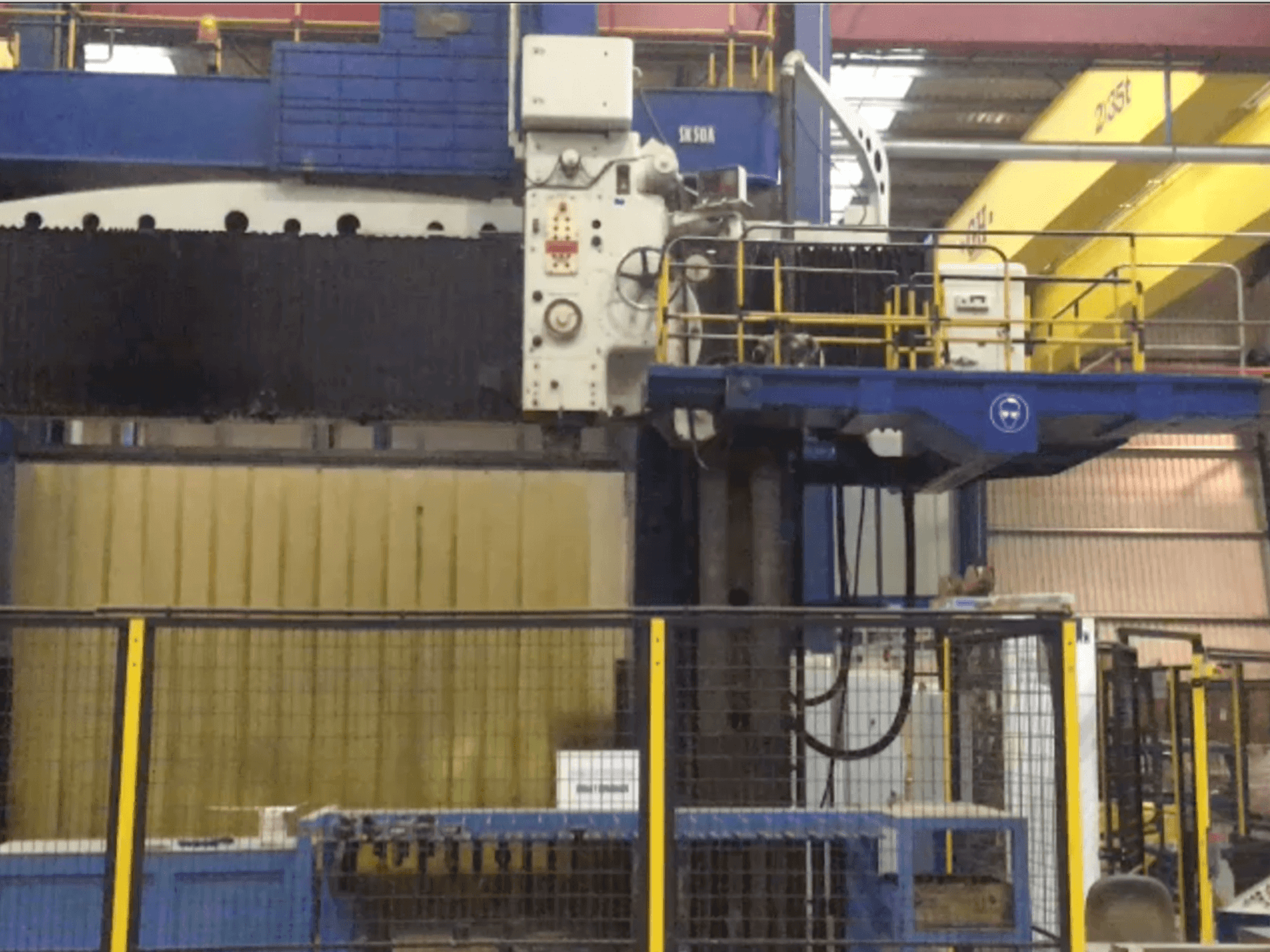 Frontansicht der SKODA SK 50 A Maschine