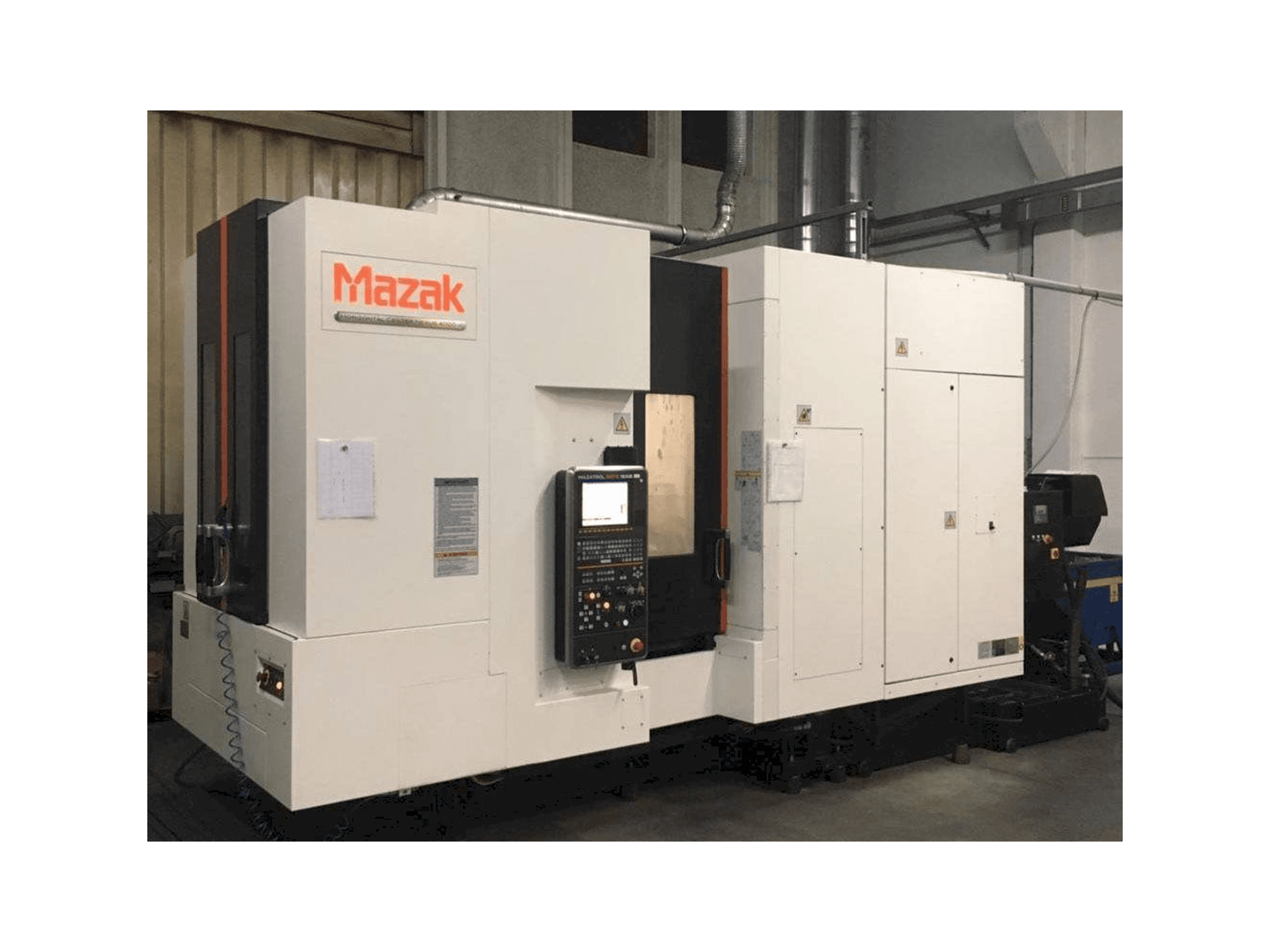 Frontansicht der Mazak HC Nexus 4000 MK II Maschine