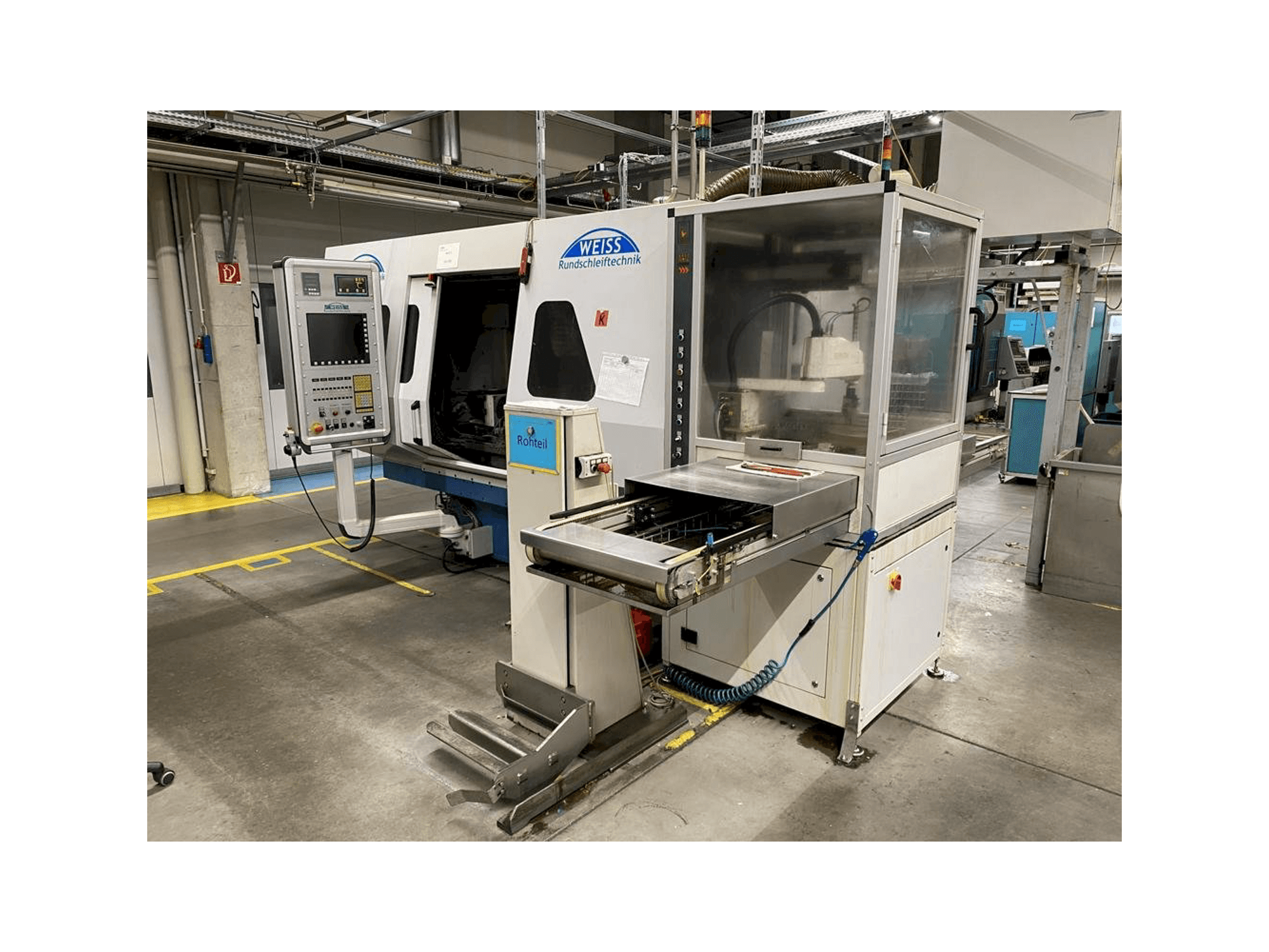 Frontansicht der WEISS SER 07-14 K33-1 Maschine