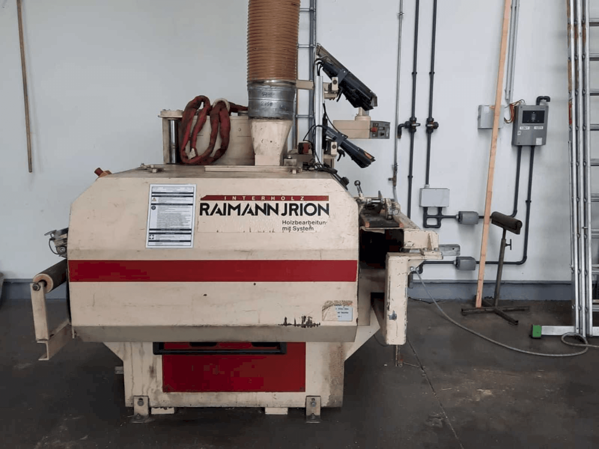 Frontansicht der RAIMANN KS 310 Maschine