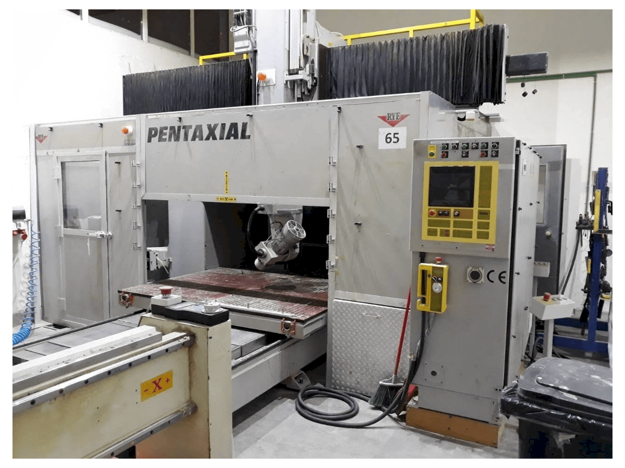 Frontansicht der Rye Pentaxial 1710TP Maschine