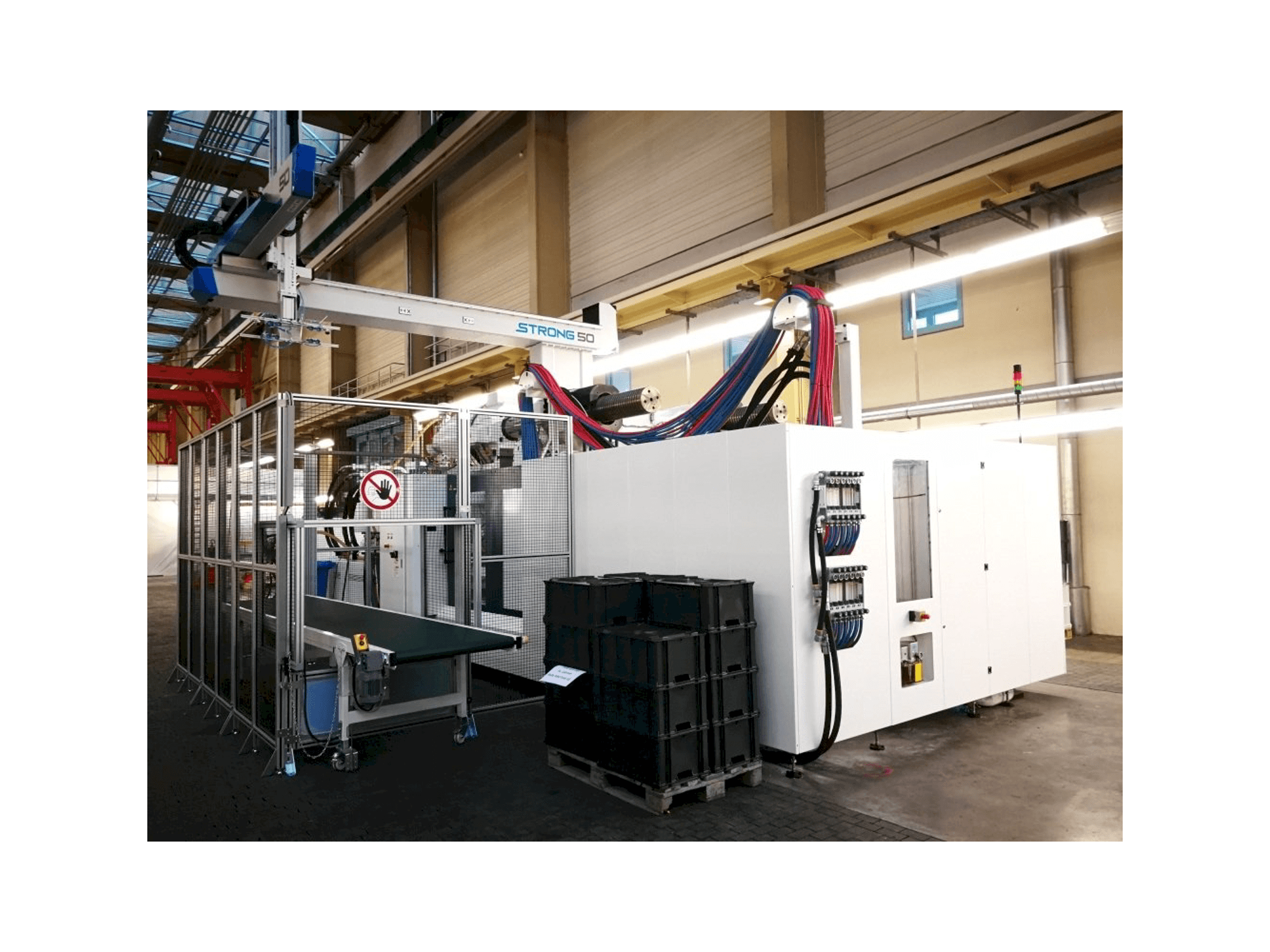 Frontansicht der HAITIAN Jupiter II Plus Maschine