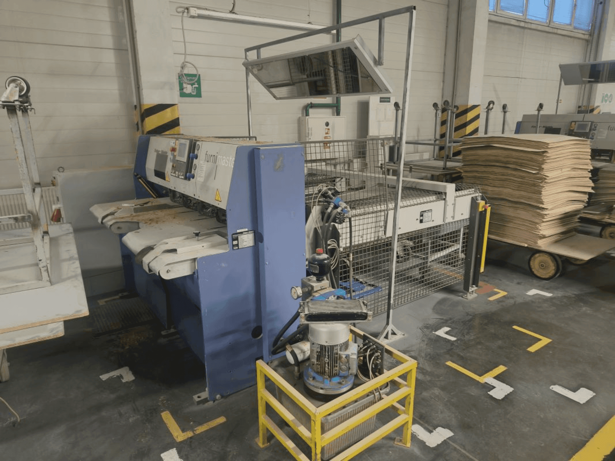 Frontansicht der FISCHER & RüCKLE FZR15 / DAR 12 Maschine