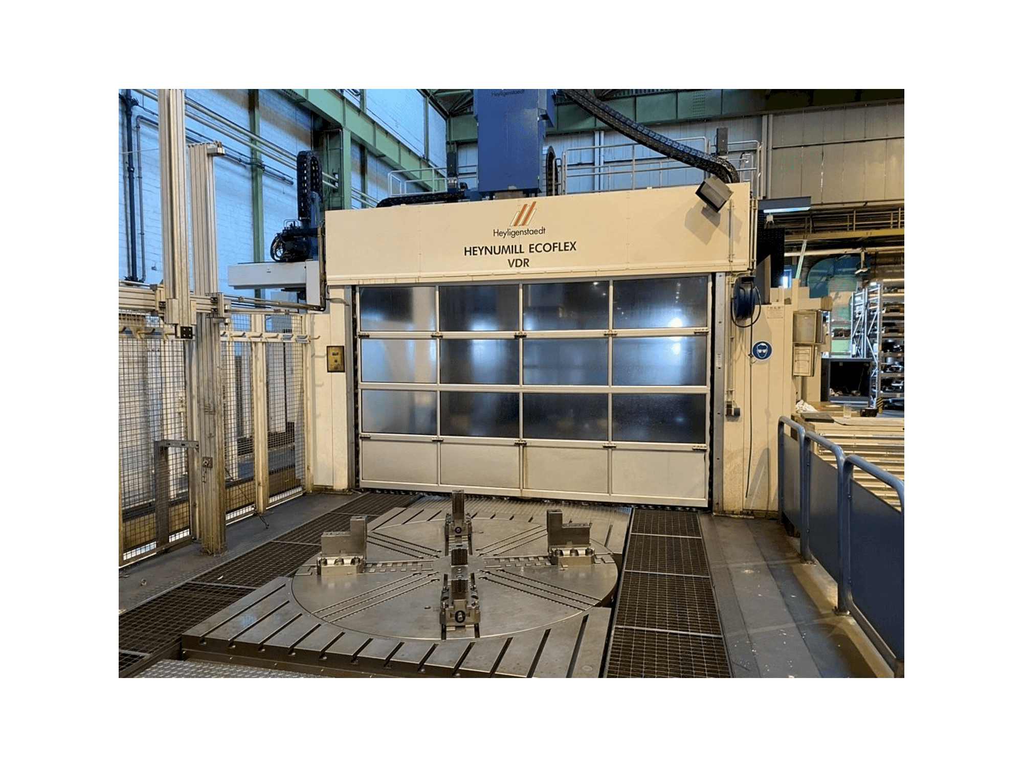 Frontansicht der HEYLIGENSTAEDT HEYNUMILL ECOFLEX Maschine