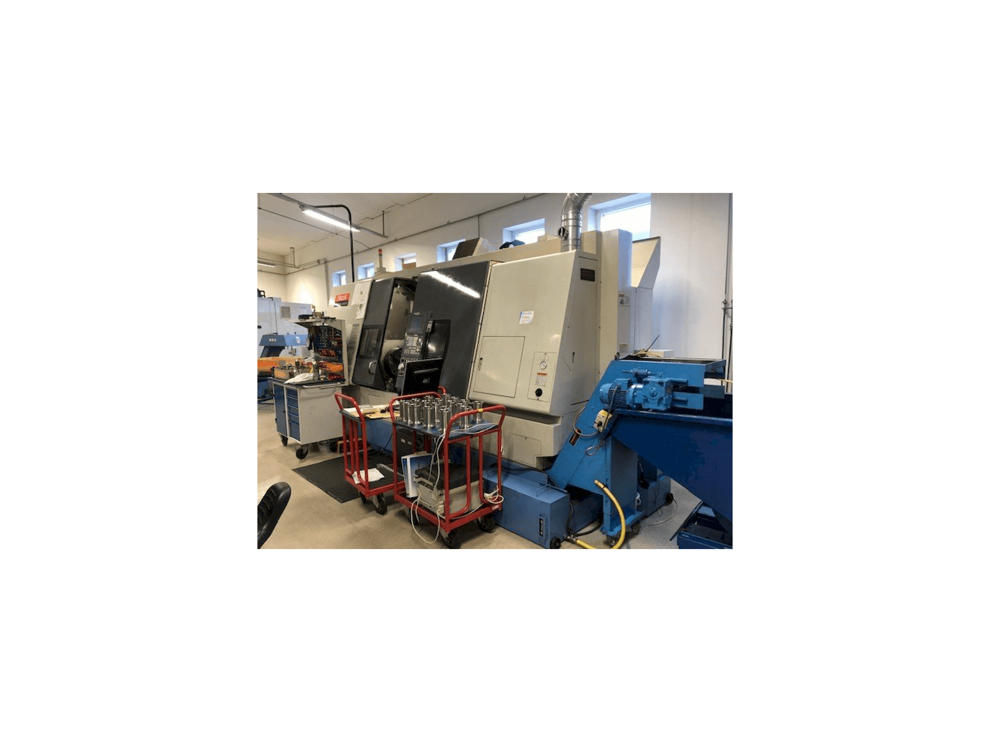 Frontansicht der Mazak Integrex 300SY Maschine