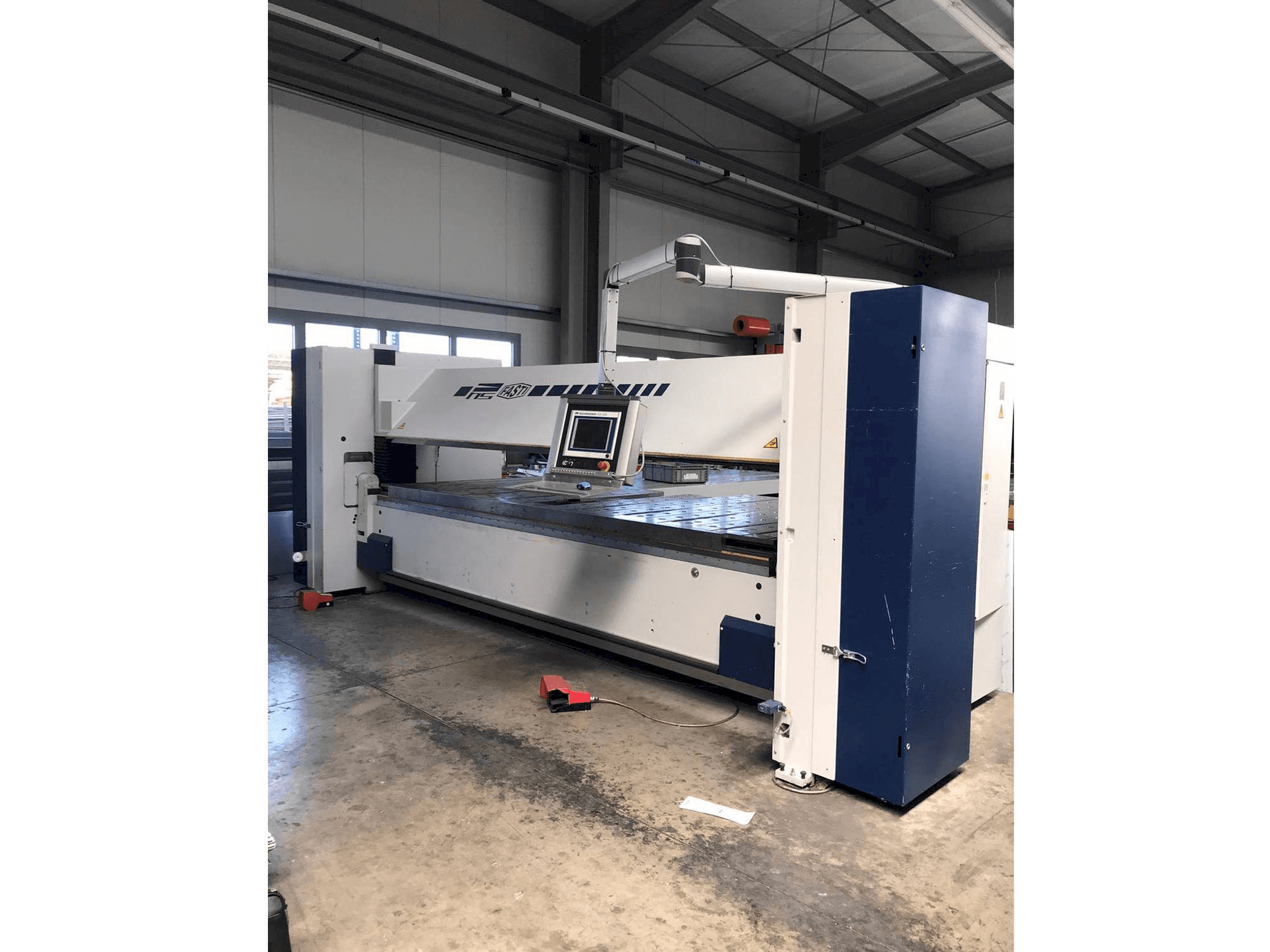 Frontansicht der SCHRODER-FASTI FP 60-40/4 Maschine