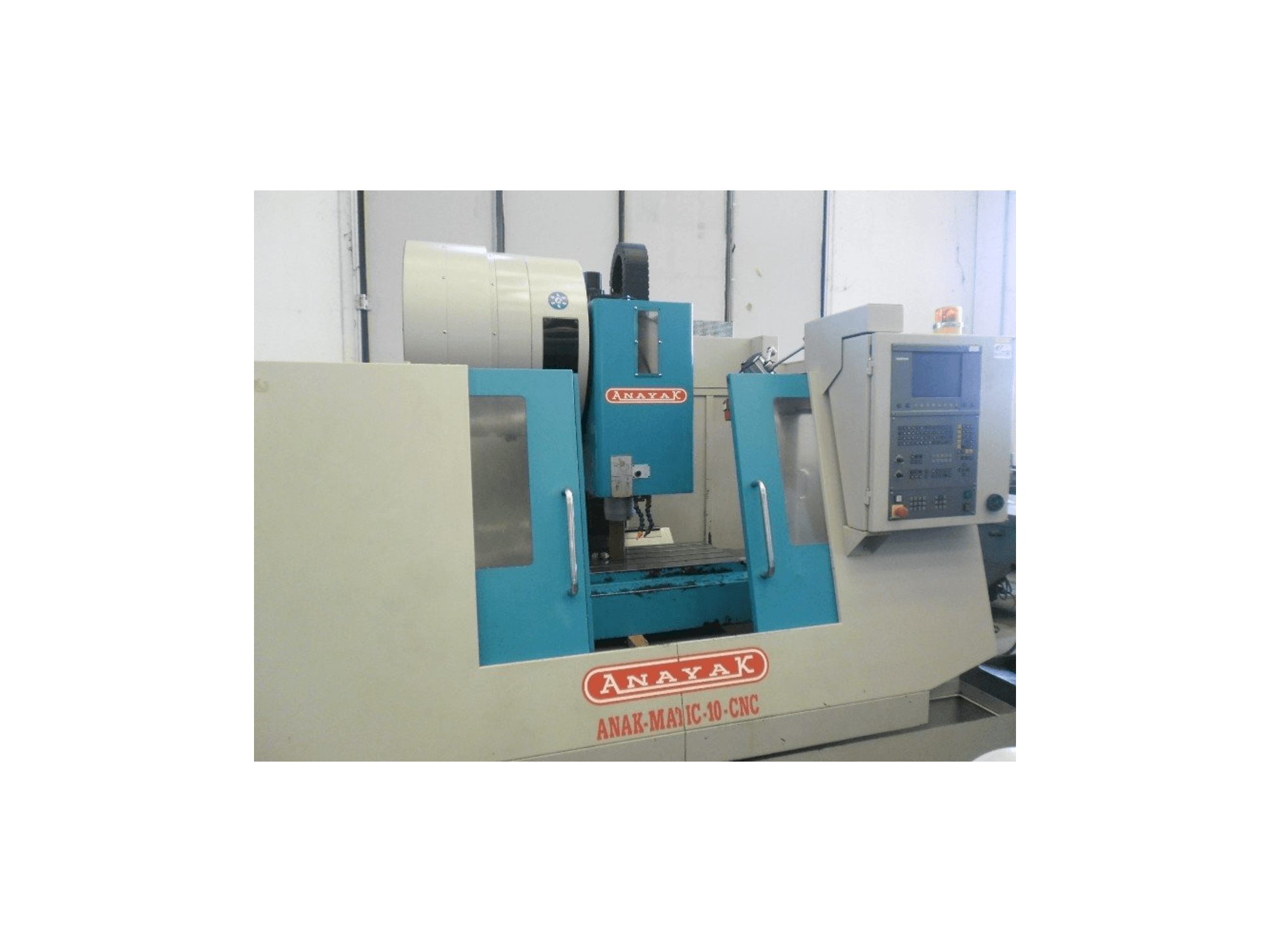 Linke Seitenansicht der ANAYAK ANAK-MATIC 10 Maschine