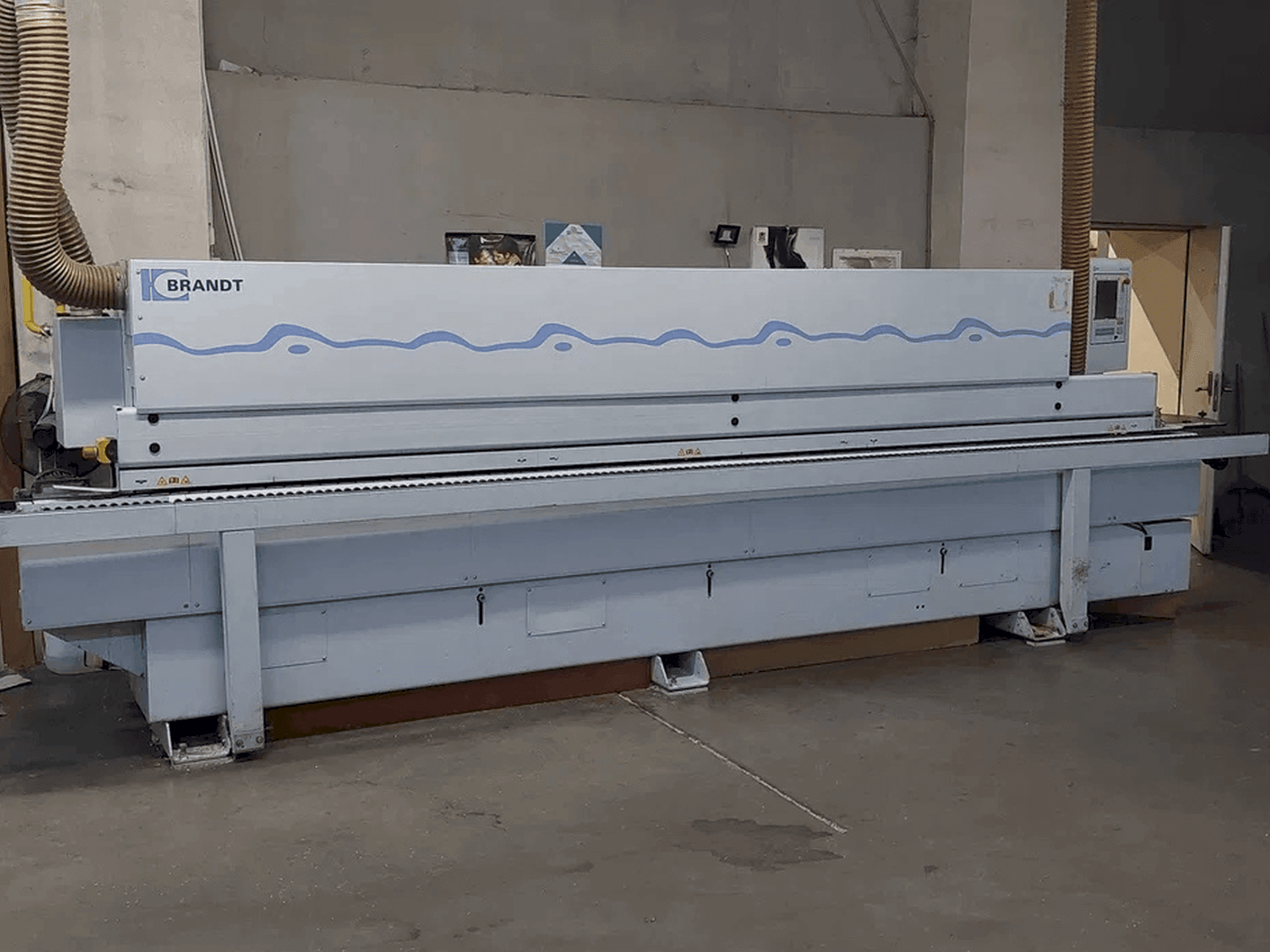 Frontansicht der BRANDT Optimat KDF 650 C Maschine