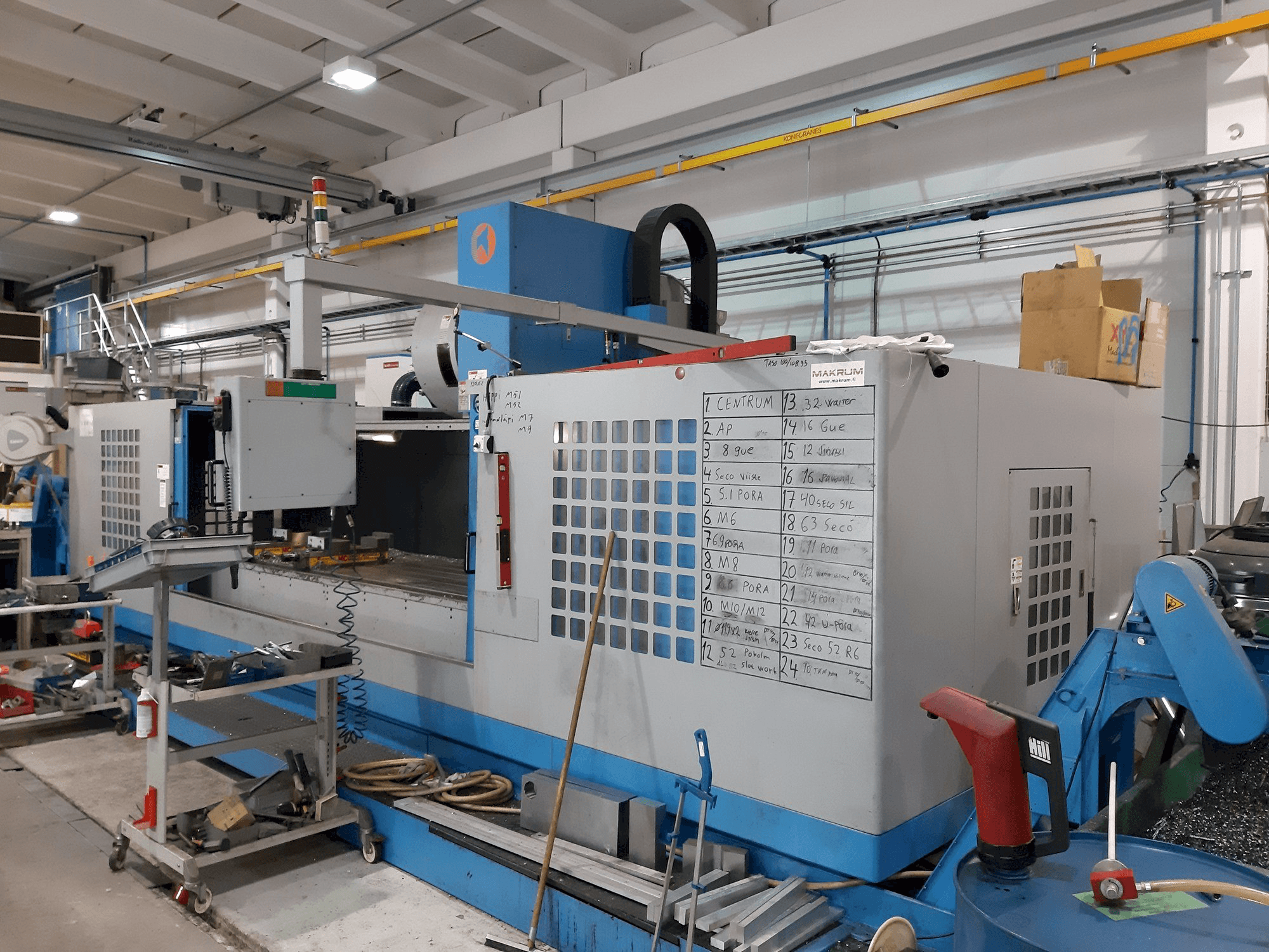 Frontansicht der Takumi V32 Maschine