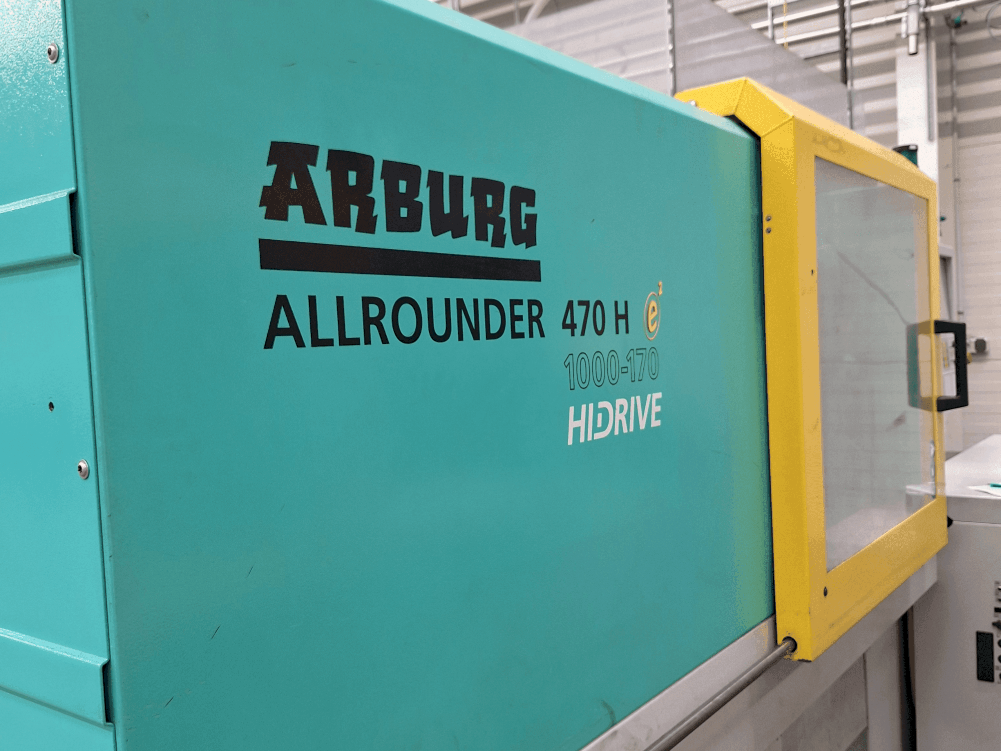 Frontansicht der Arburg 470 H 1000-170 Maschine