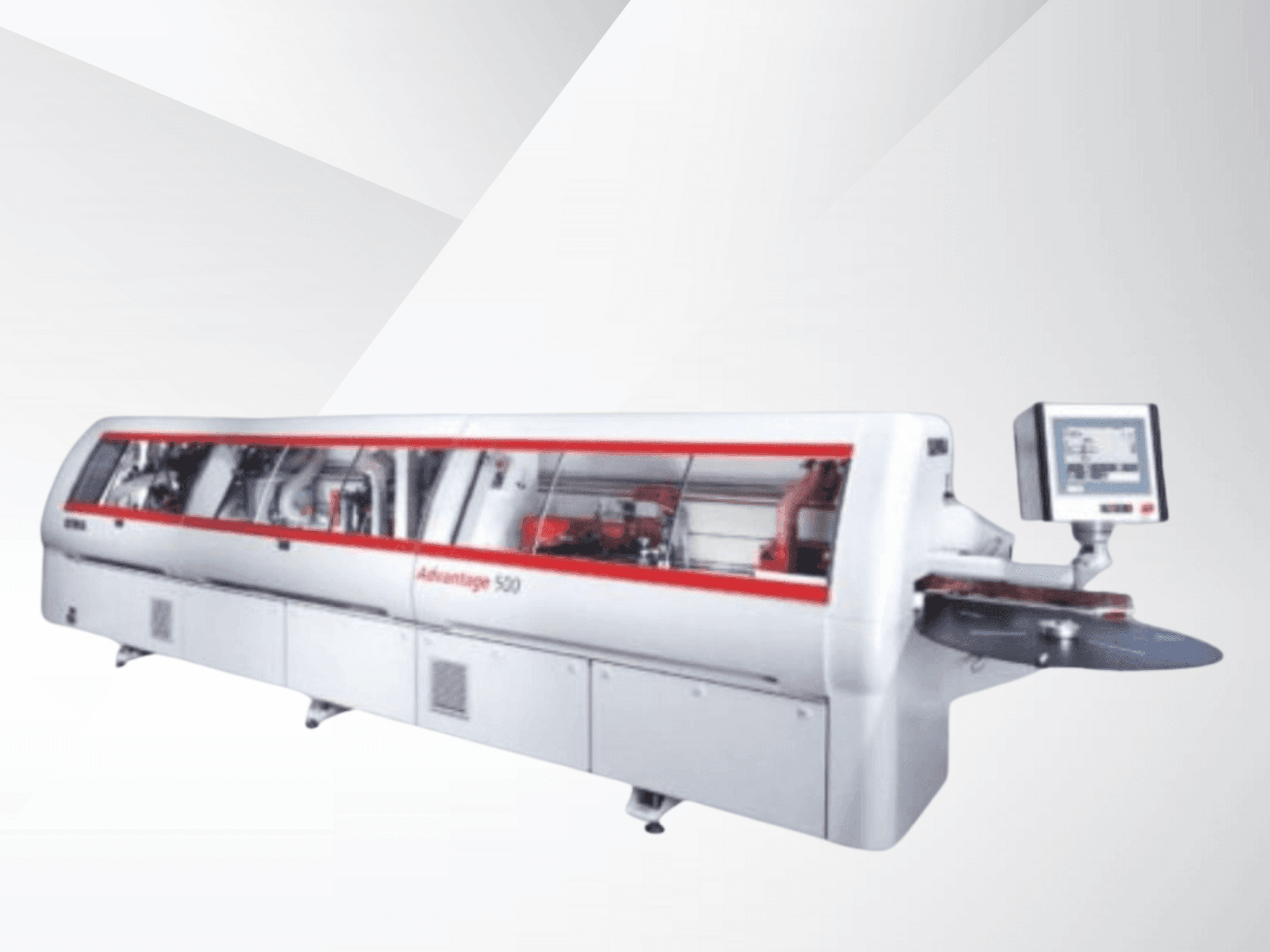 Frontansicht der IMA Advantage 550 Maschine