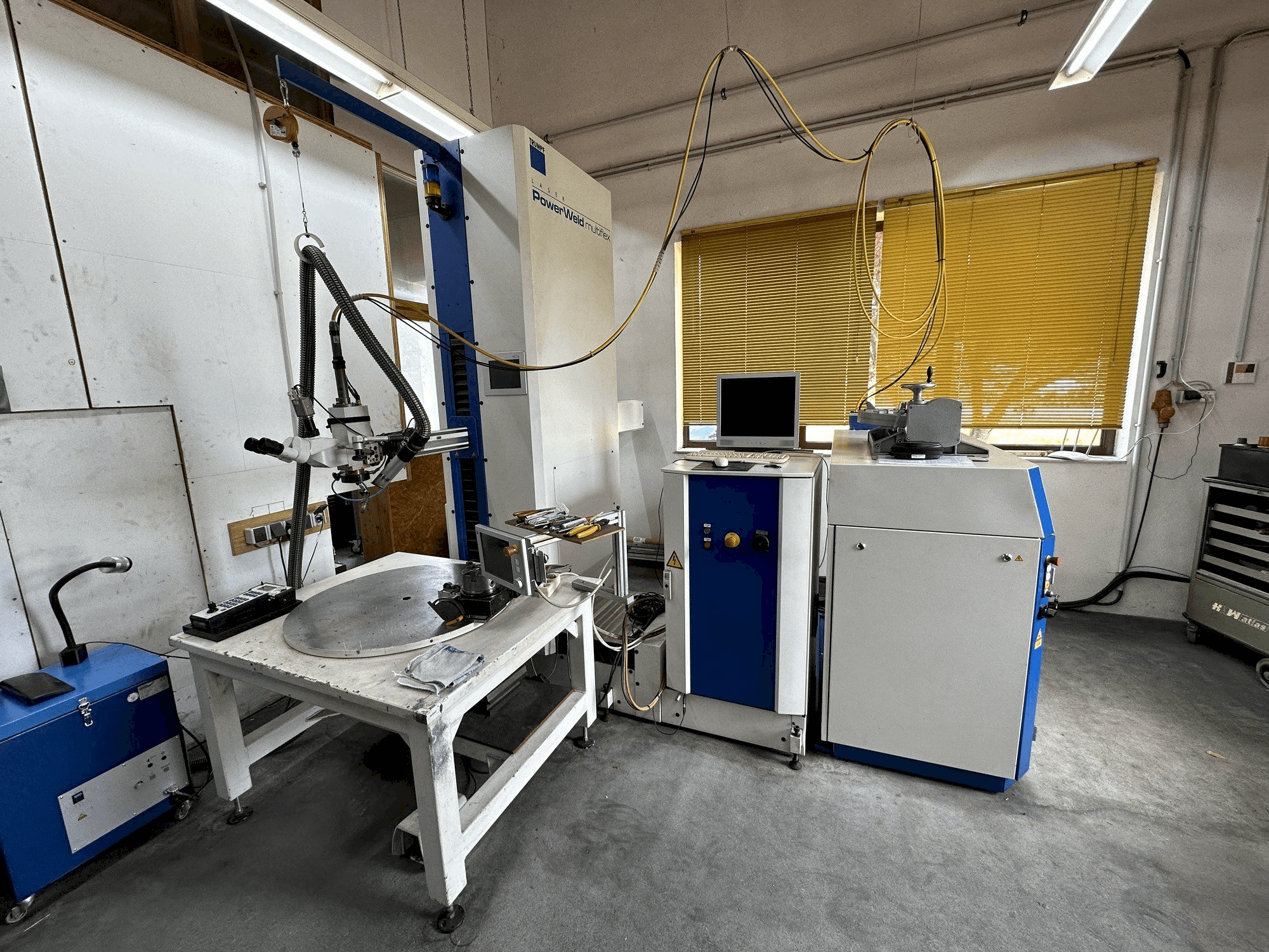 Frontansicht der Trumpf TruLaser Station 5010 Maschine
