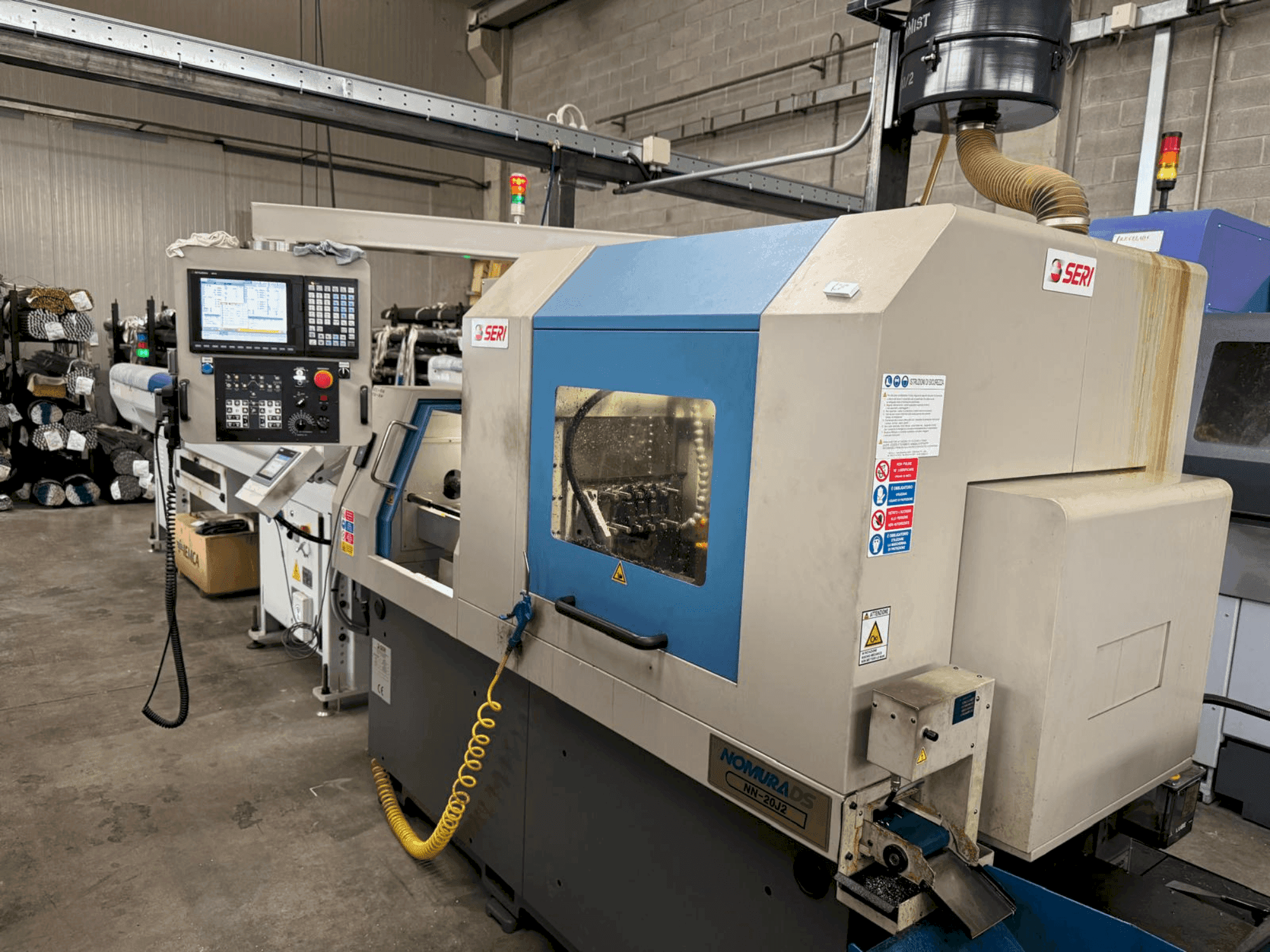 Frontansicht der NOMURA NN-20J2 Maschine