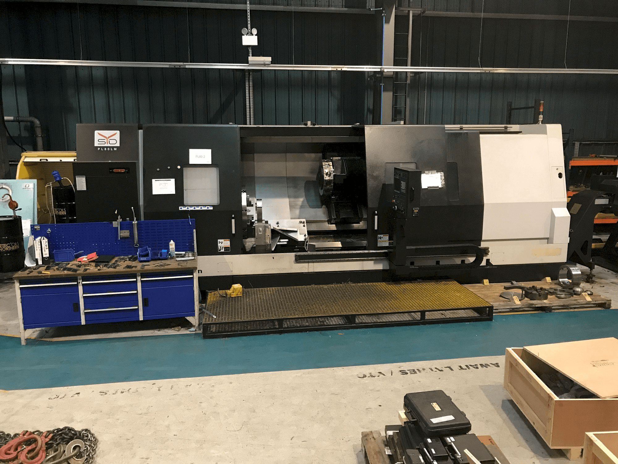 Frontansicht der Samsung PL 80 LM Maschine