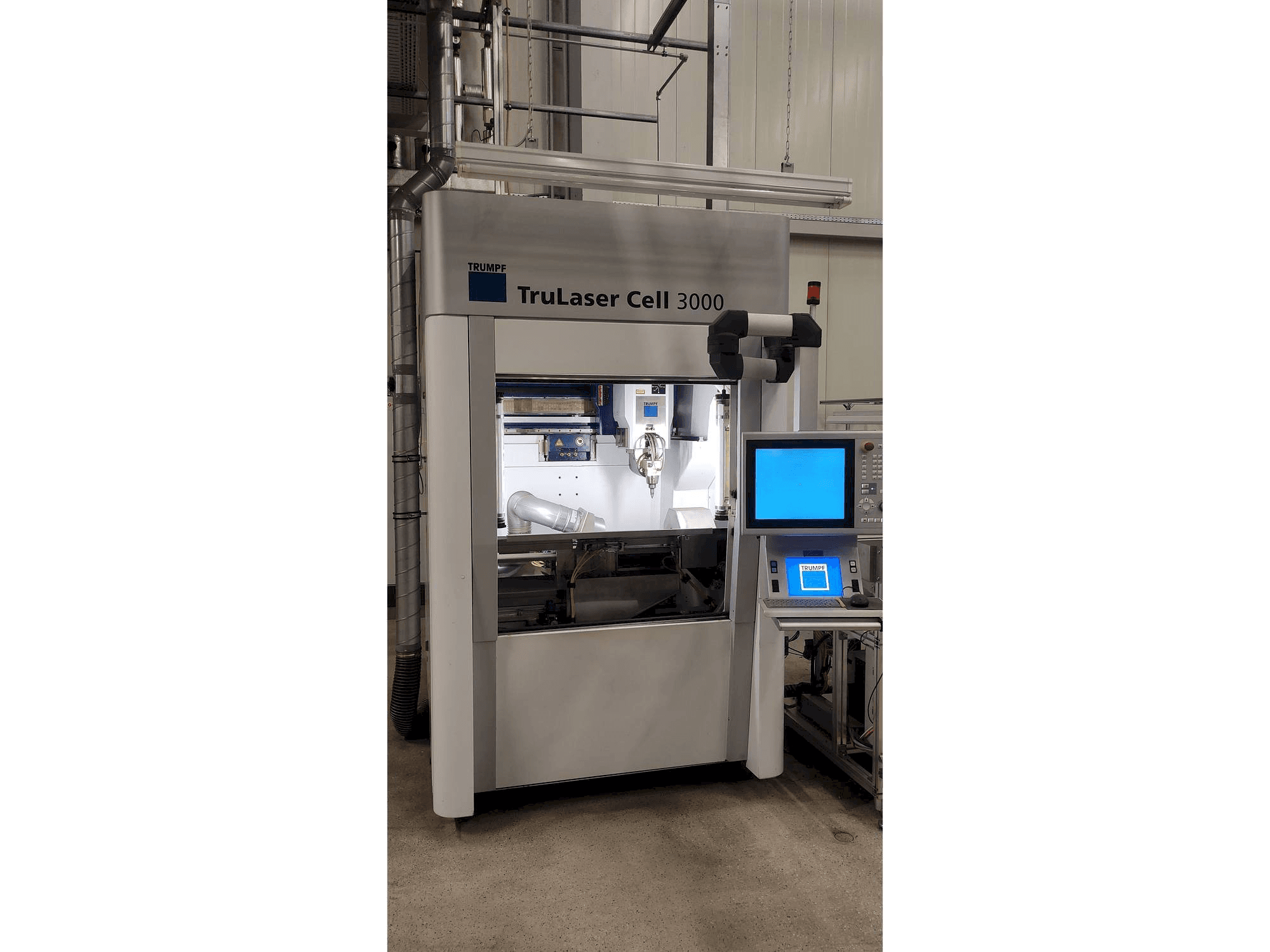 Frontansicht der Trumpf TruCell3000 Maschine