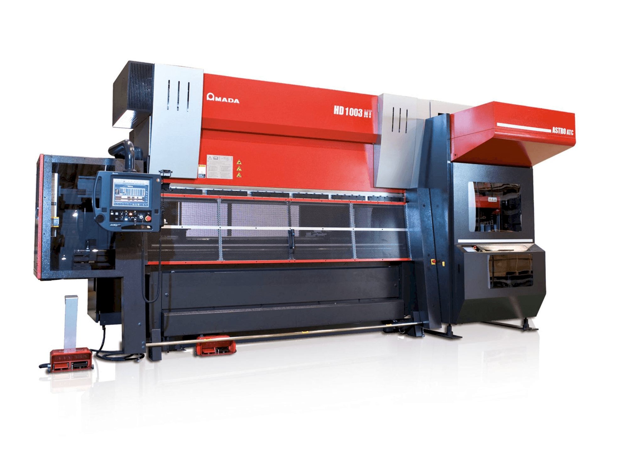 Frontansicht der AMADA HD-1003ATC Maschine